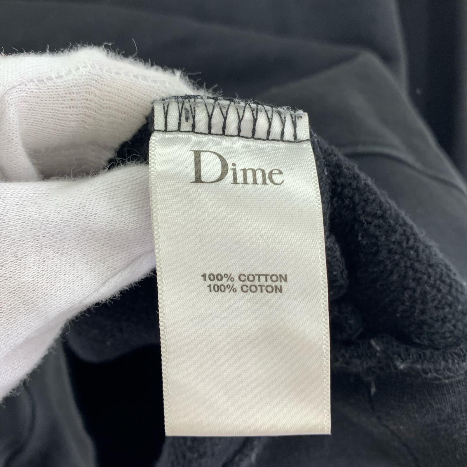 スウェット Dime BLK M M ブラック