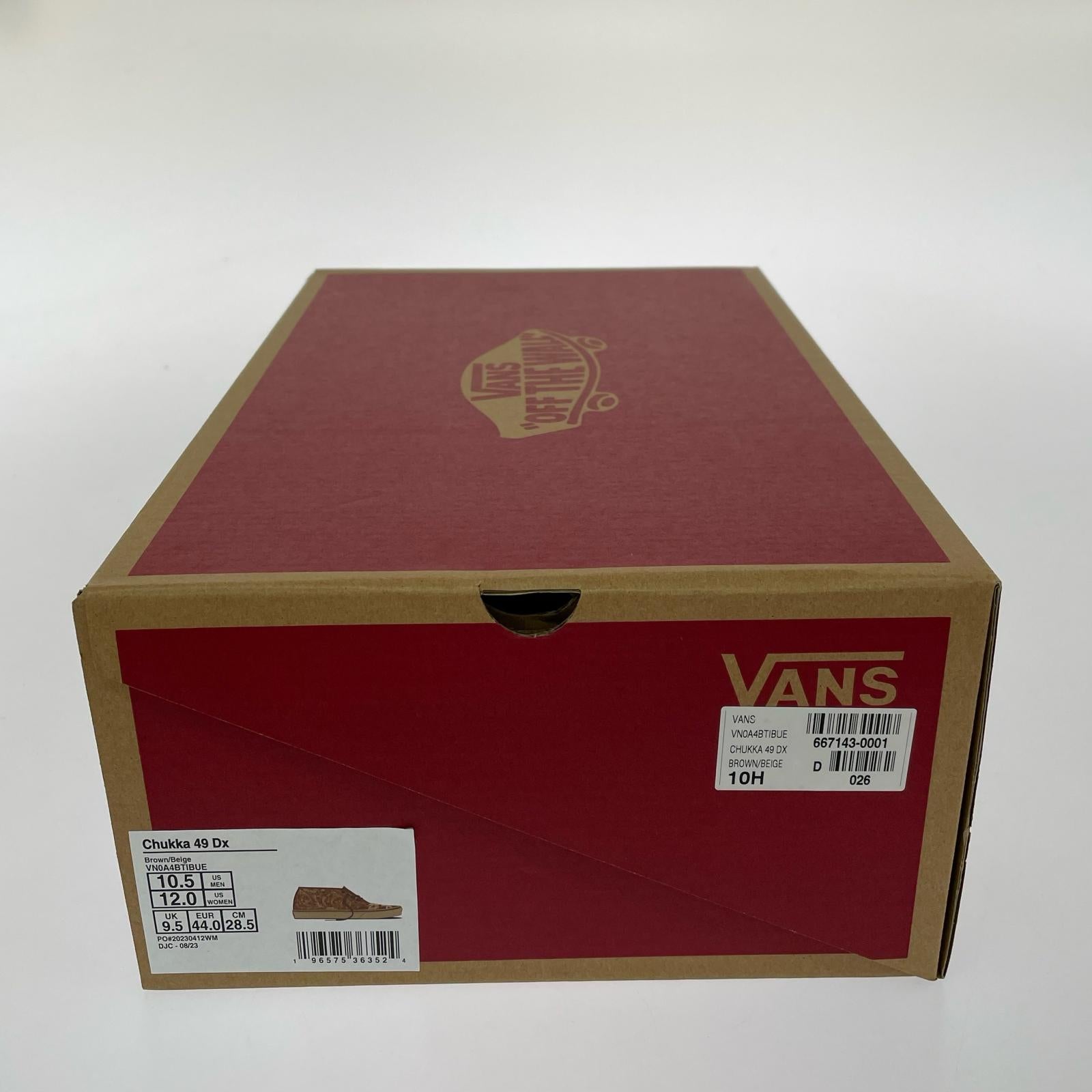スニーカー White Mountaineering CHUKKA49 DX 28.5cm 28.5cm (US10 1/2 UK10 EU47) ブラウン