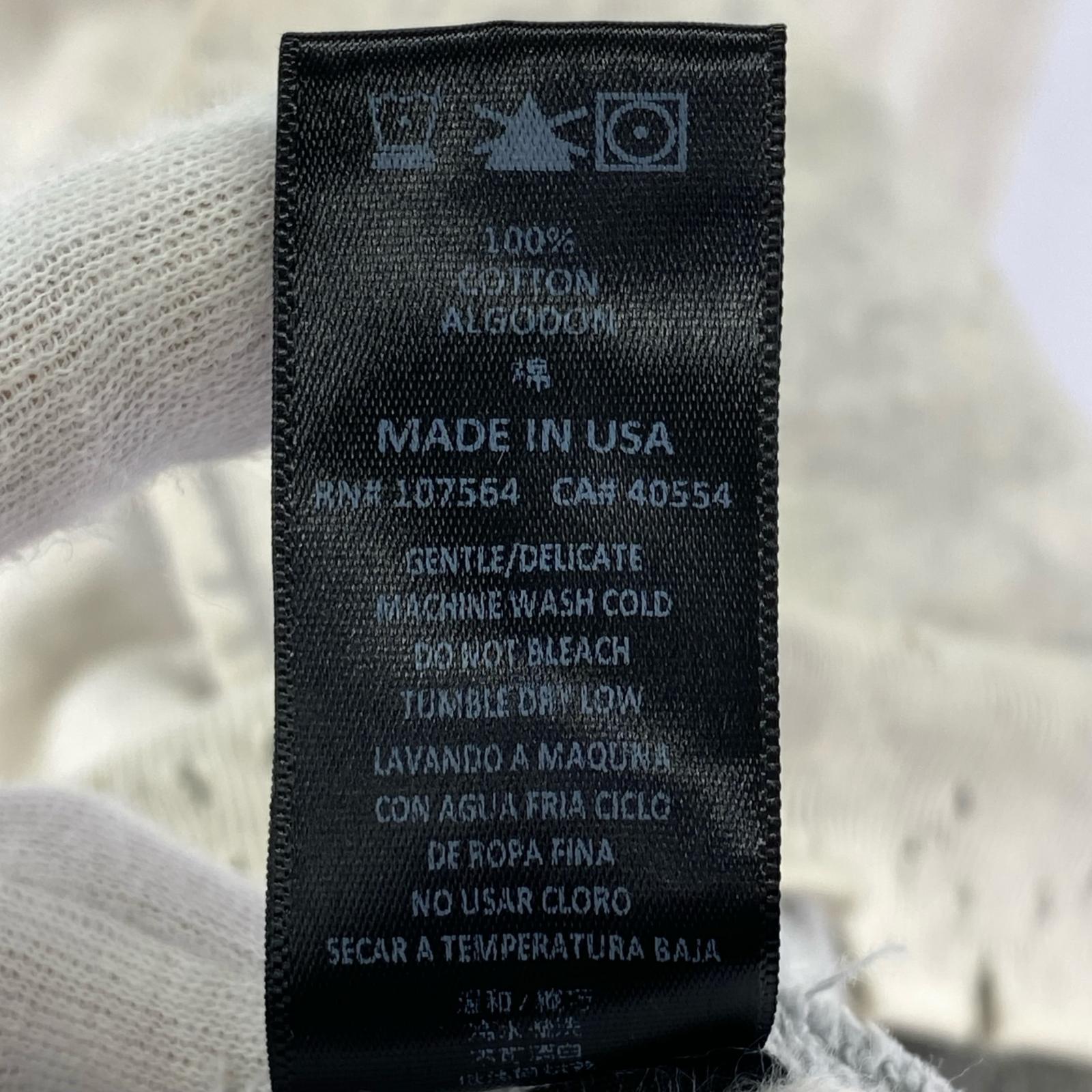 パーカー Alchemist 18ss KOOL damaged Hoodie S S ホワイト