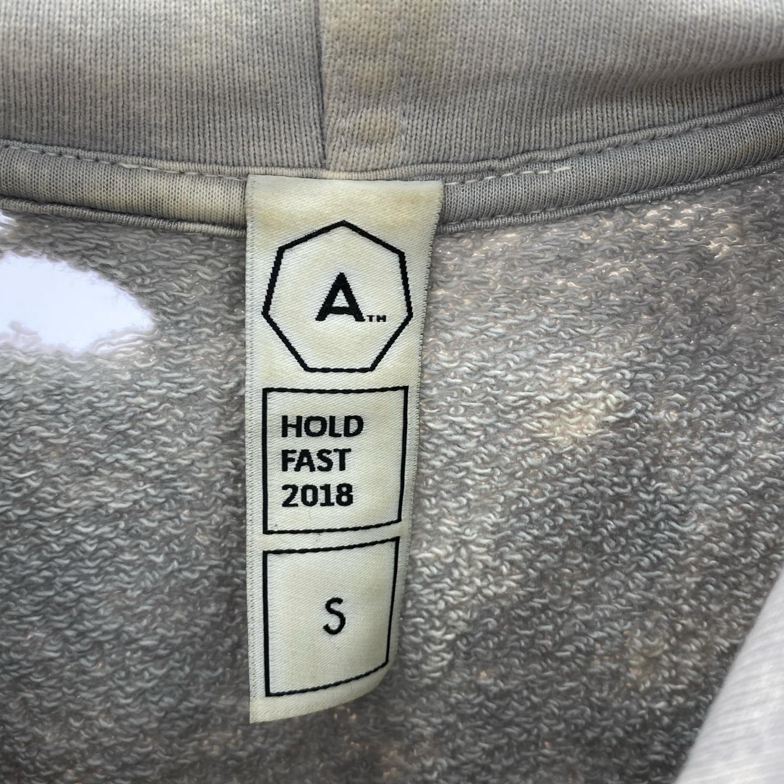 パーカー Alchemist 18ss KOOL damaged Hoodie S S ホワイト