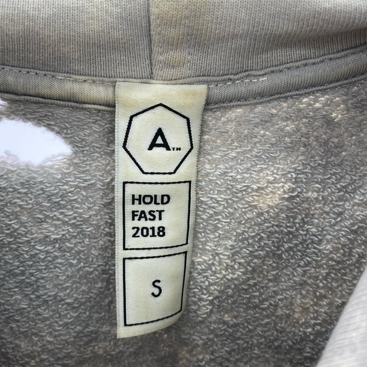 パーカー Alchemist 18ss KOOL damaged Hoodie S S ホワイト