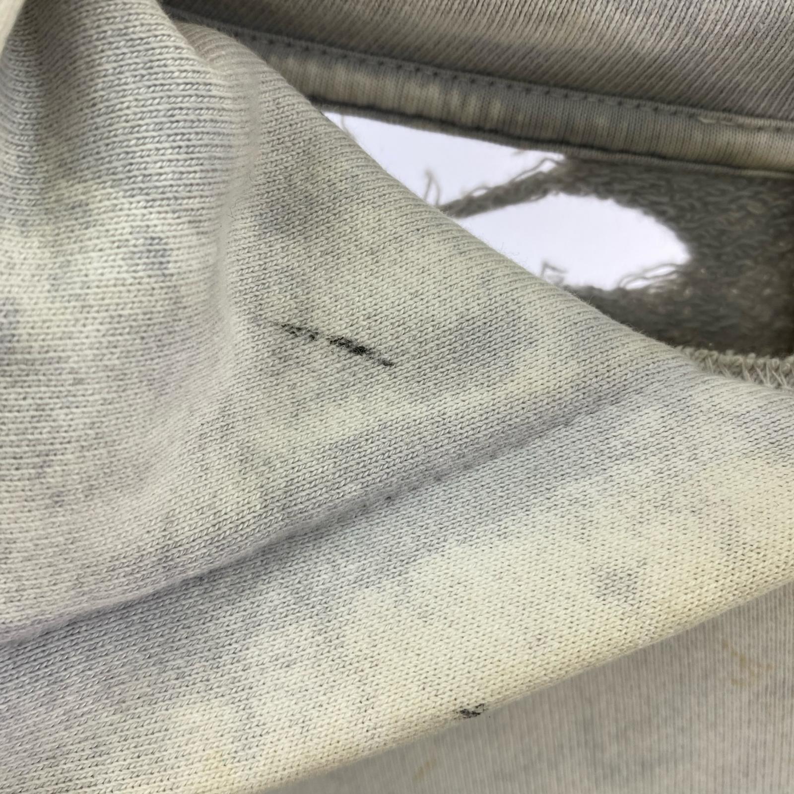 パーカー Alchemist 18ss KOOL damaged Hoodie S S ホワイト