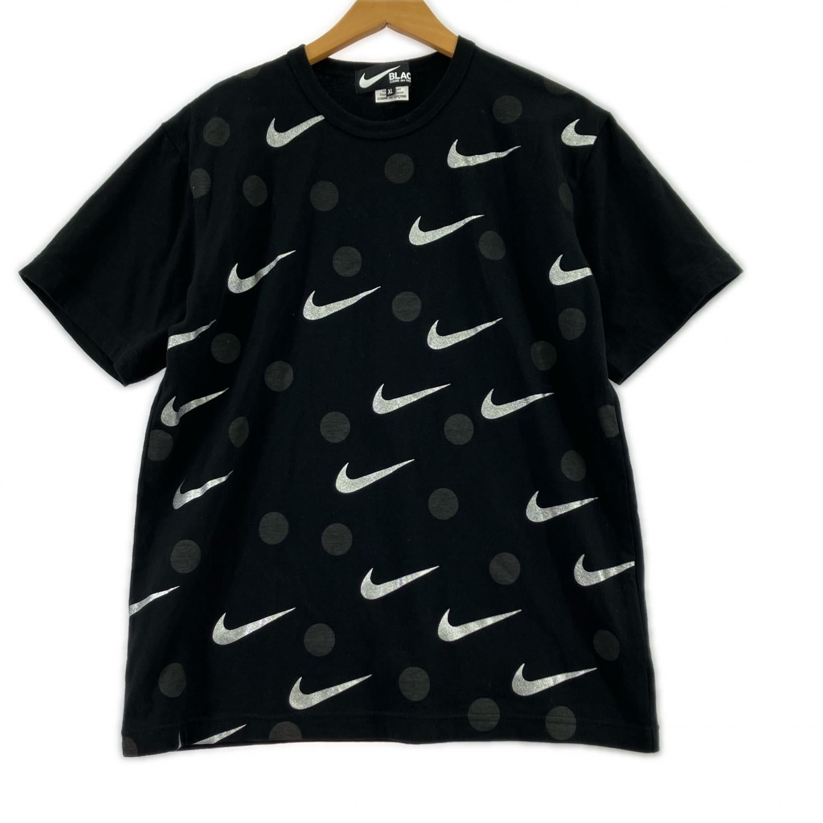半袖Tシャツ ×NIKE プリントTシャツ ブラック XL ブラック