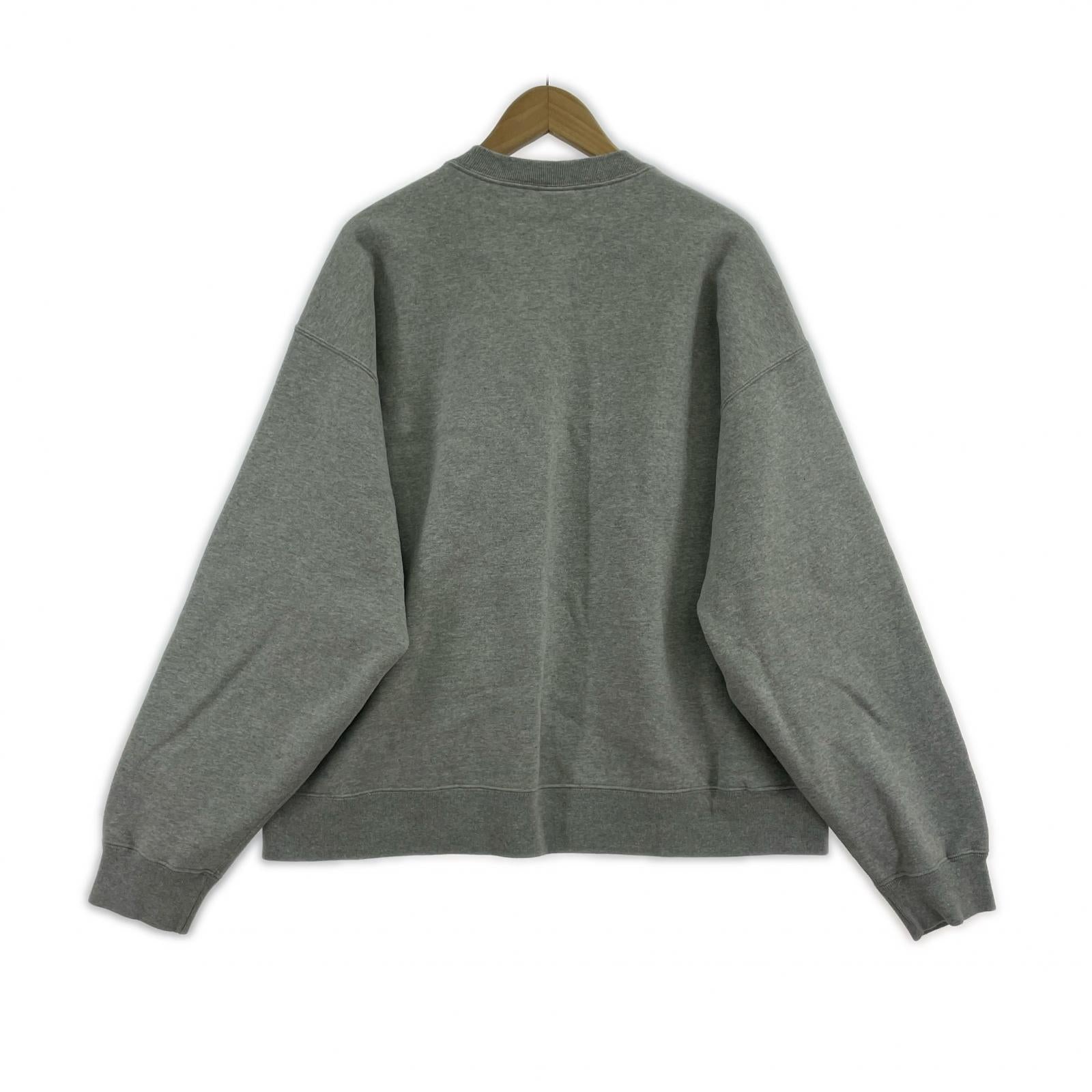 スウェット × STUSSY Fleece Crew Grey M M グレー