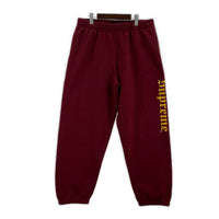 パンツ Supreme 25AW Washed Old English Sweatpant XL ボルドー