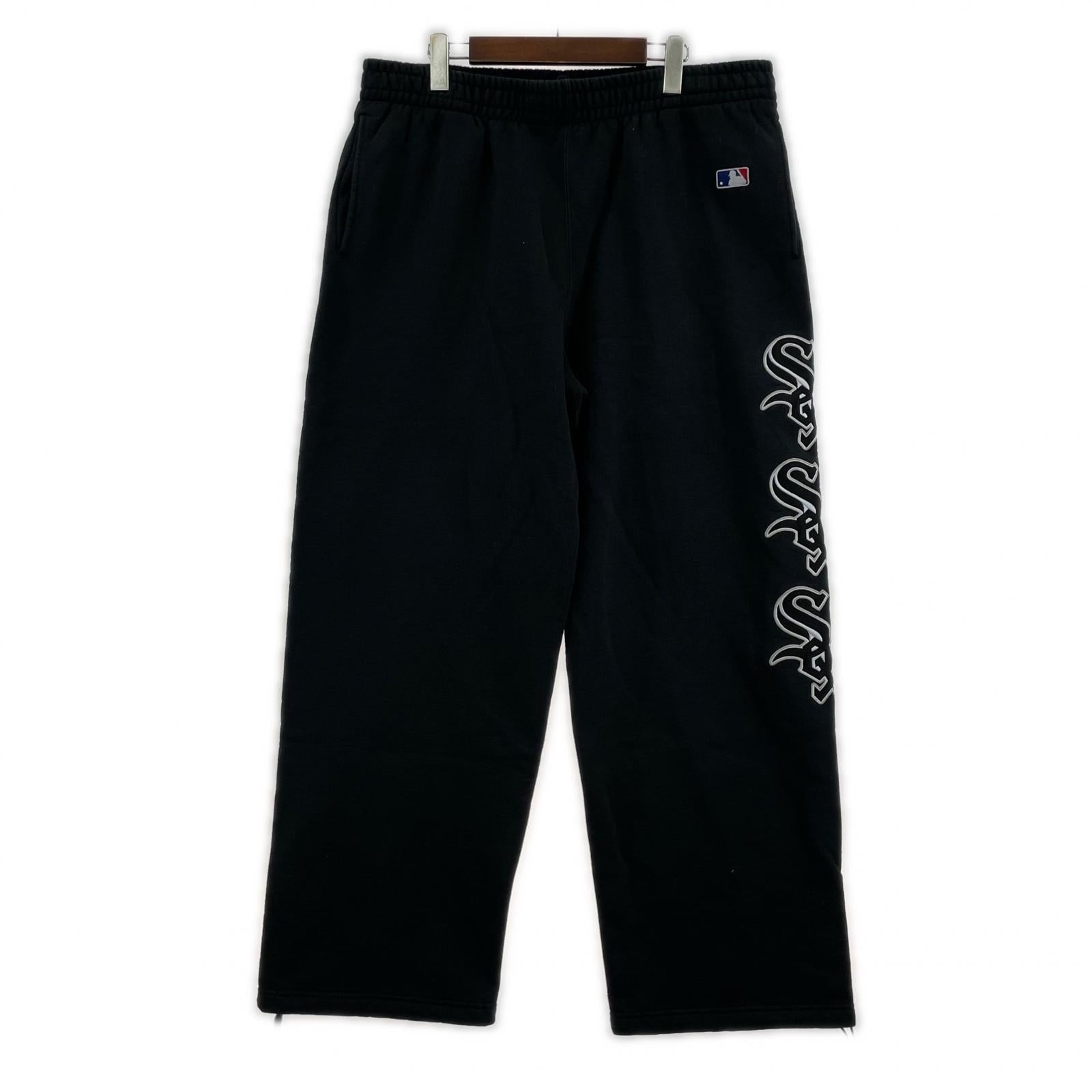 パンツ Supreme×MLB 25AW Chicago White Sox Sweatpant XL 黒 ブラック