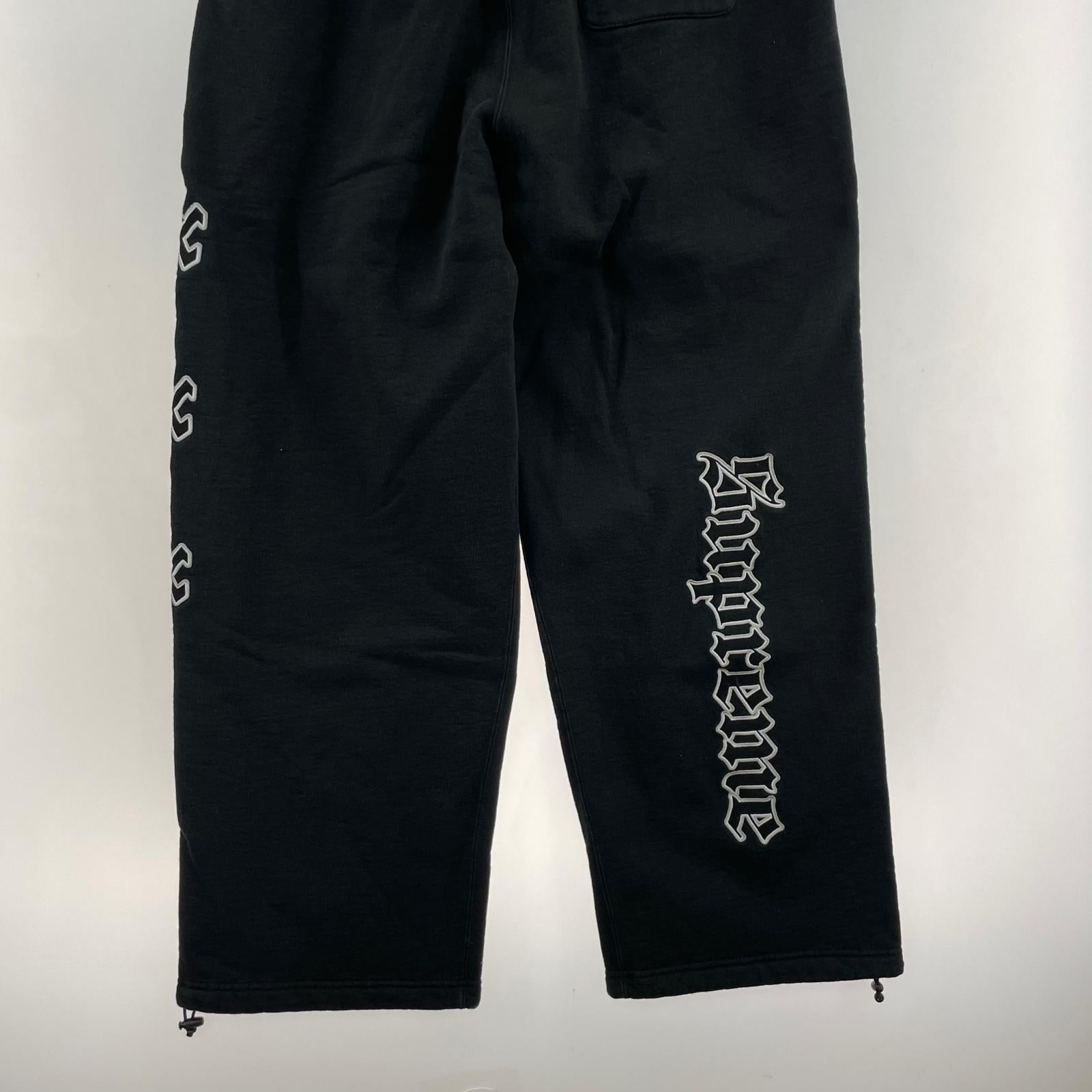 パンツ Supreme×MLB 25AW Chicago White Sox Sweatpant XL 黒 ブラック