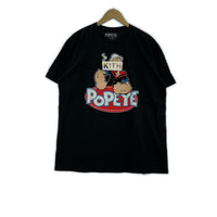 半袖Tシャツ KITH VINTAGE POPEYE 2025 プリントTee XL 黒 ブラック