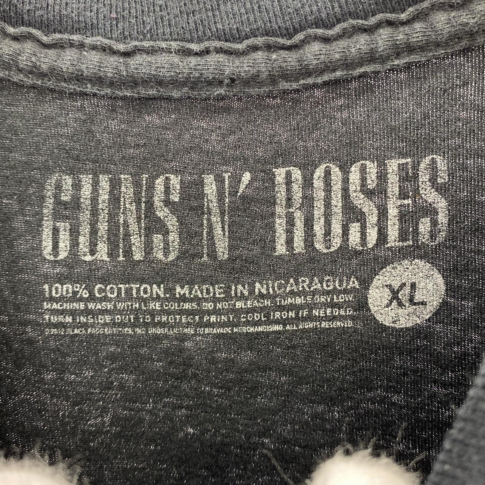 半袖Tシャツ KITH VINTAGE GUNS N' ROSES 2025 プリントTee XL 黒 ブラック