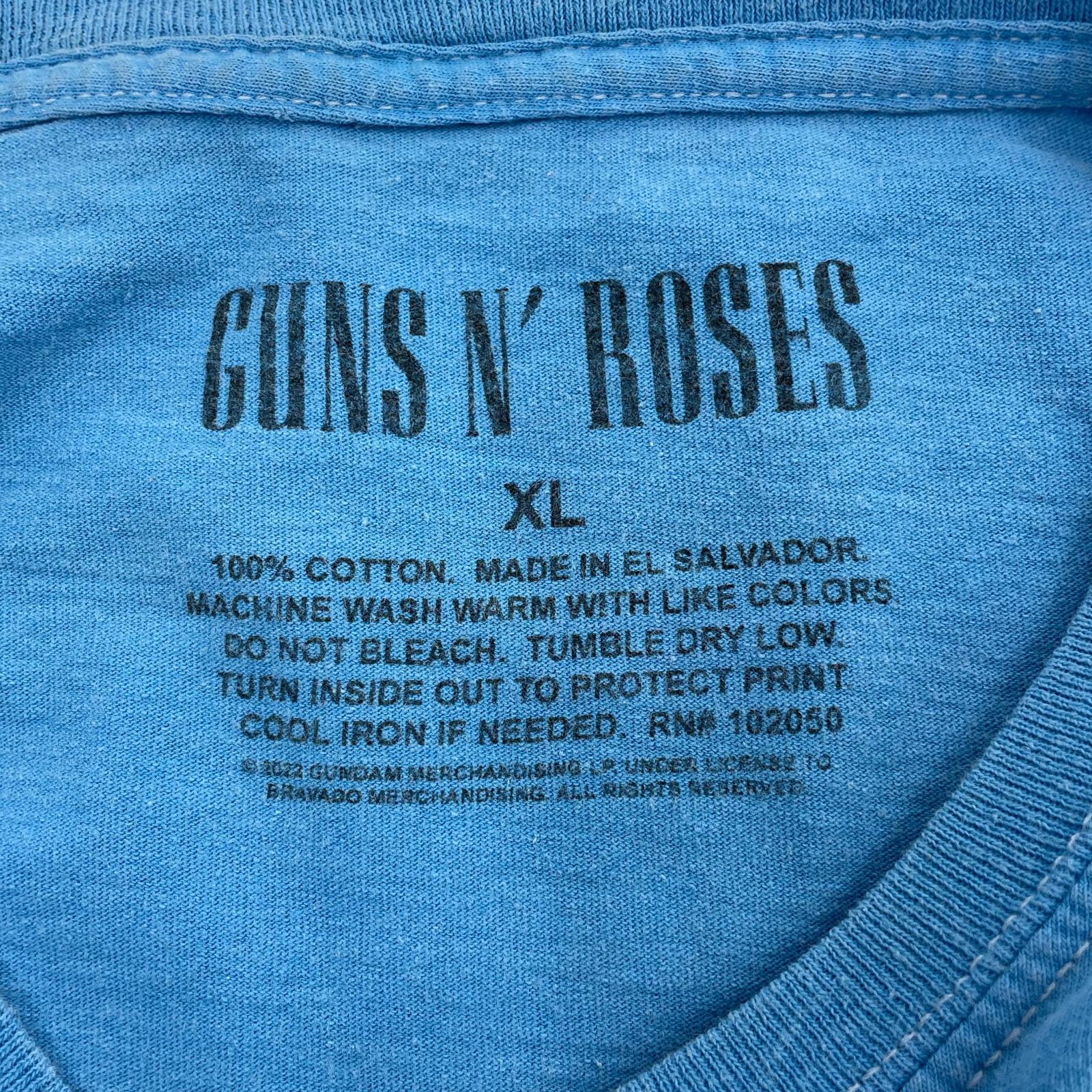 半袖Tシャツ KITH VINTAGE GUNS N' ROSES 2025 プリントTee XL 青