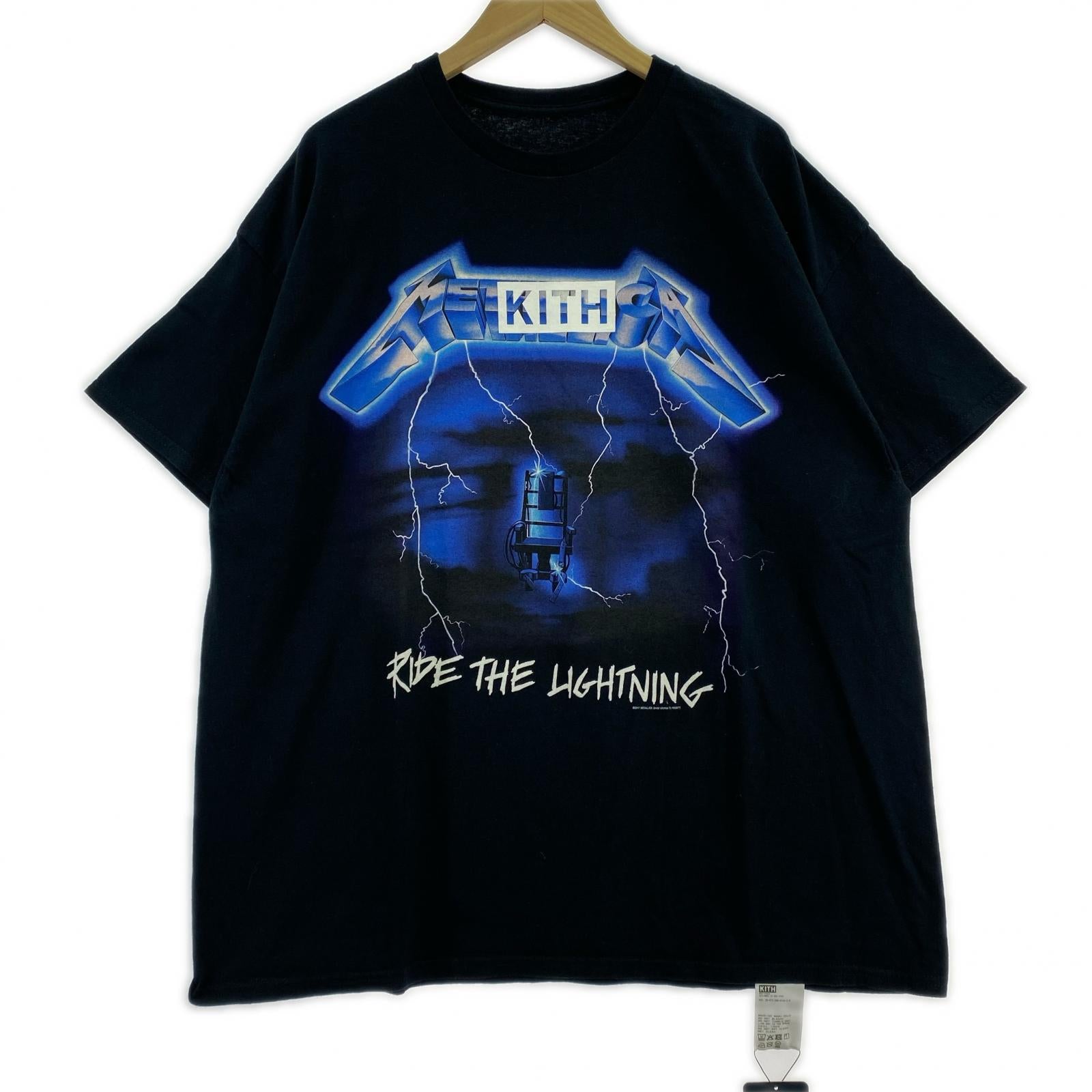 半袖Tシャツ KITH VINTAGE METALLICA 2025 プリントTee - 黒 ブラック