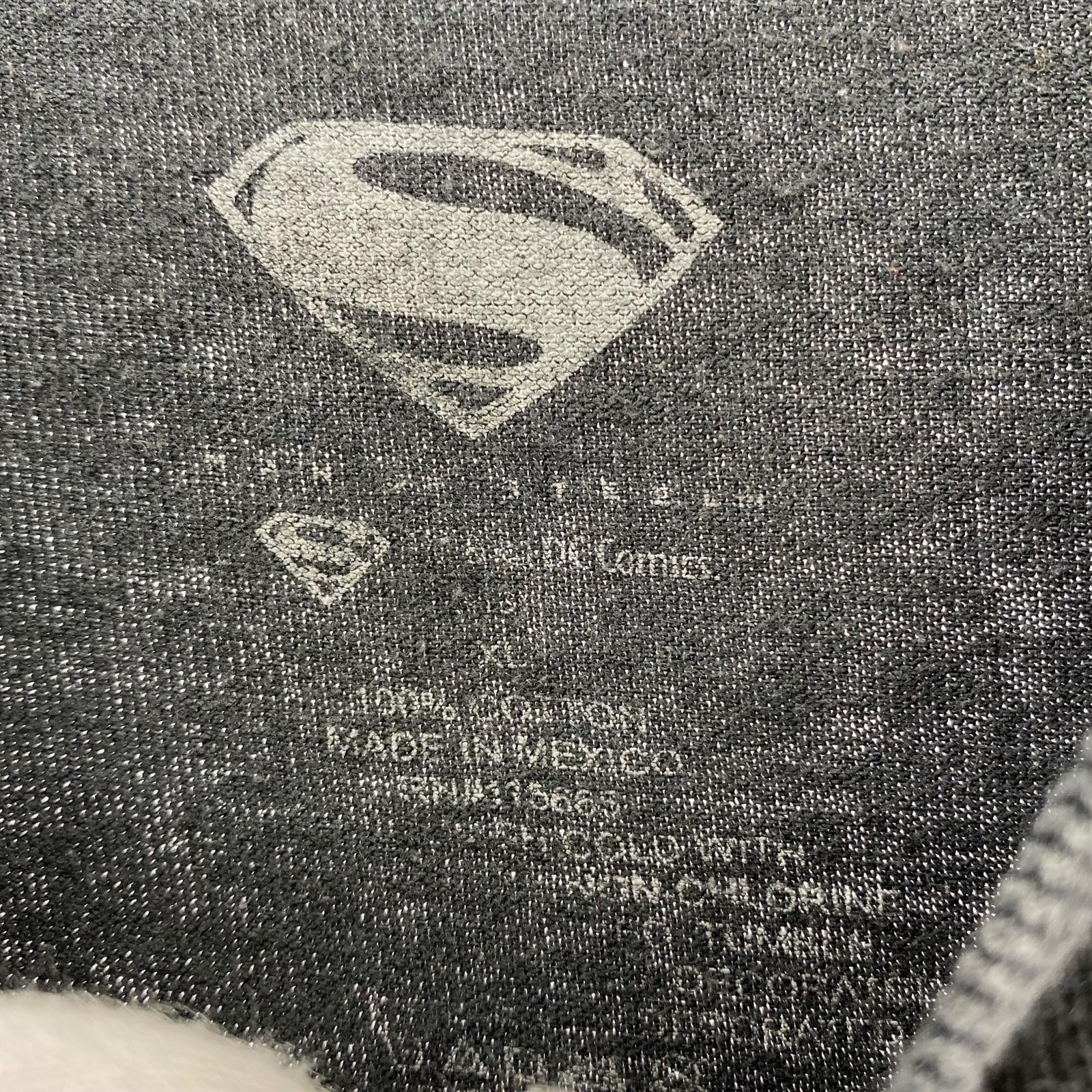 半袖Tシャツ KITH VINTAGE SUPERMAN 2025 プリントTee XL 黒 ブラック