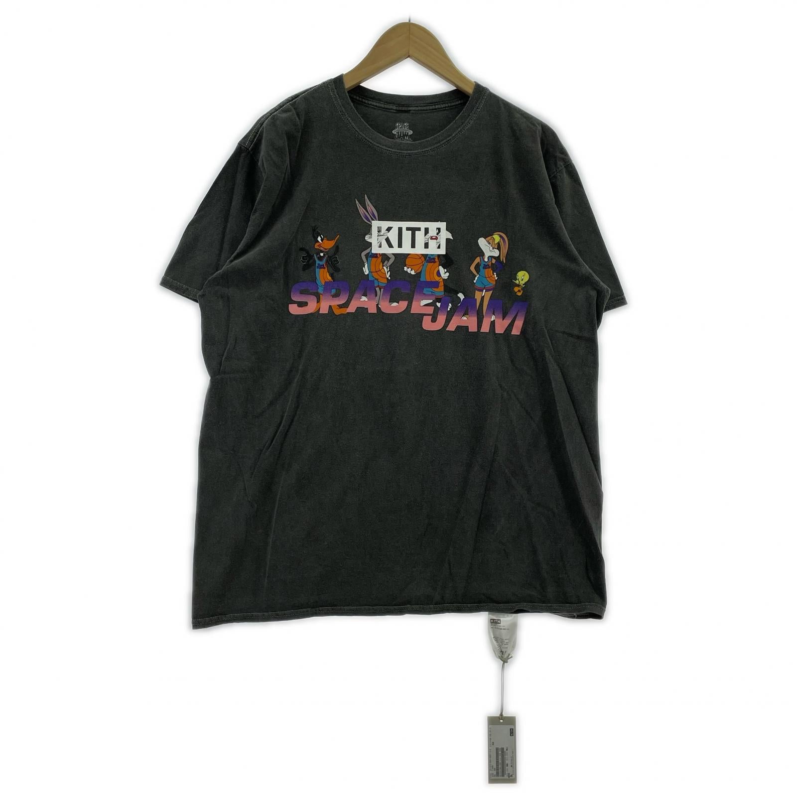 半袖Tシャツ KITH VINTAGE SPACE JAM 2025 プリントTee L グレー L グレー