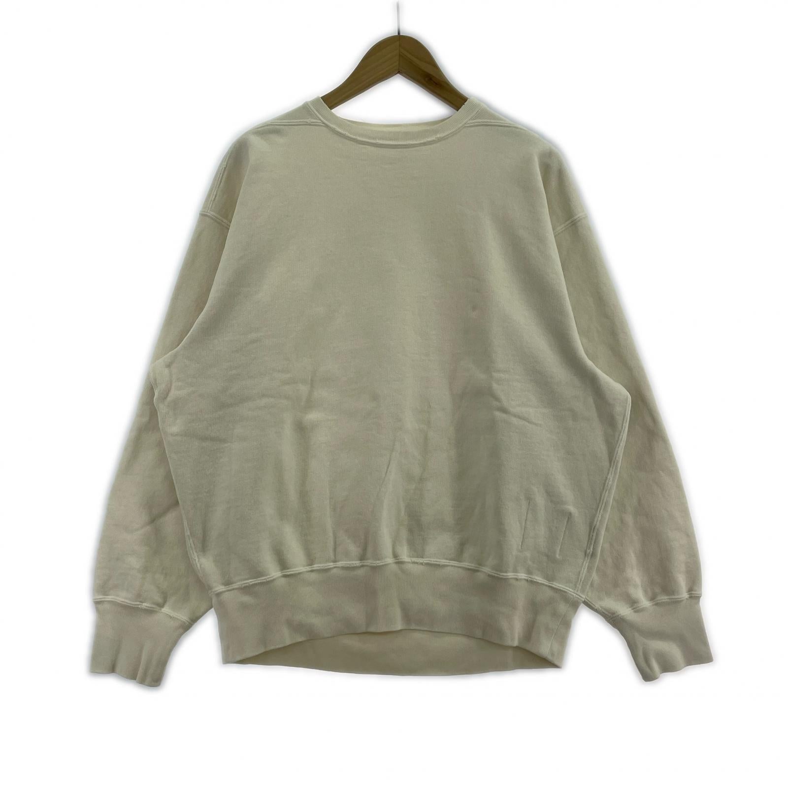 スウェット CREW NECK SWEATER 38 38 ホワイト