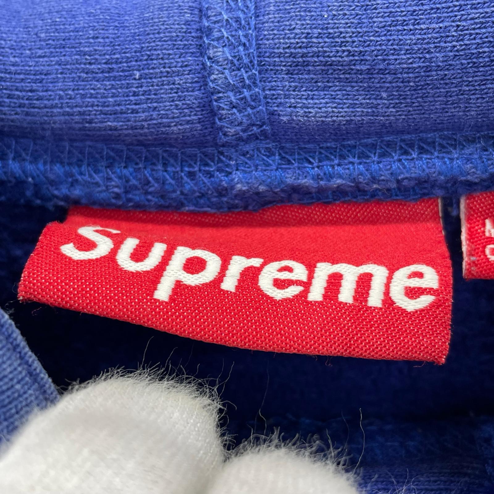 パーカー Supreme 08AW bad brains プリントパーカー M 青 M ブルー