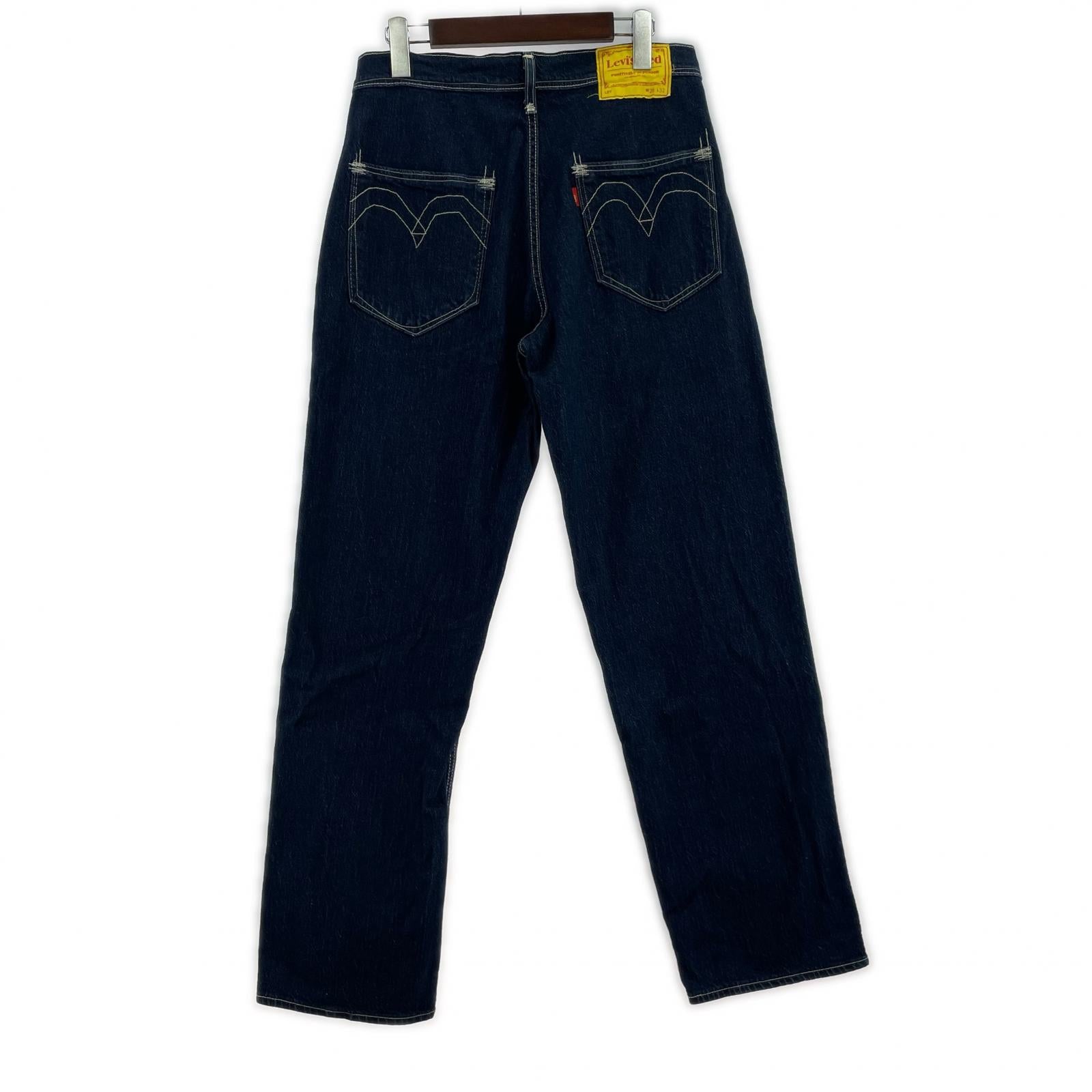 デニムパンツ LR PLEATED TROUSER DIAMOND SEA(30) 28 ネイビー