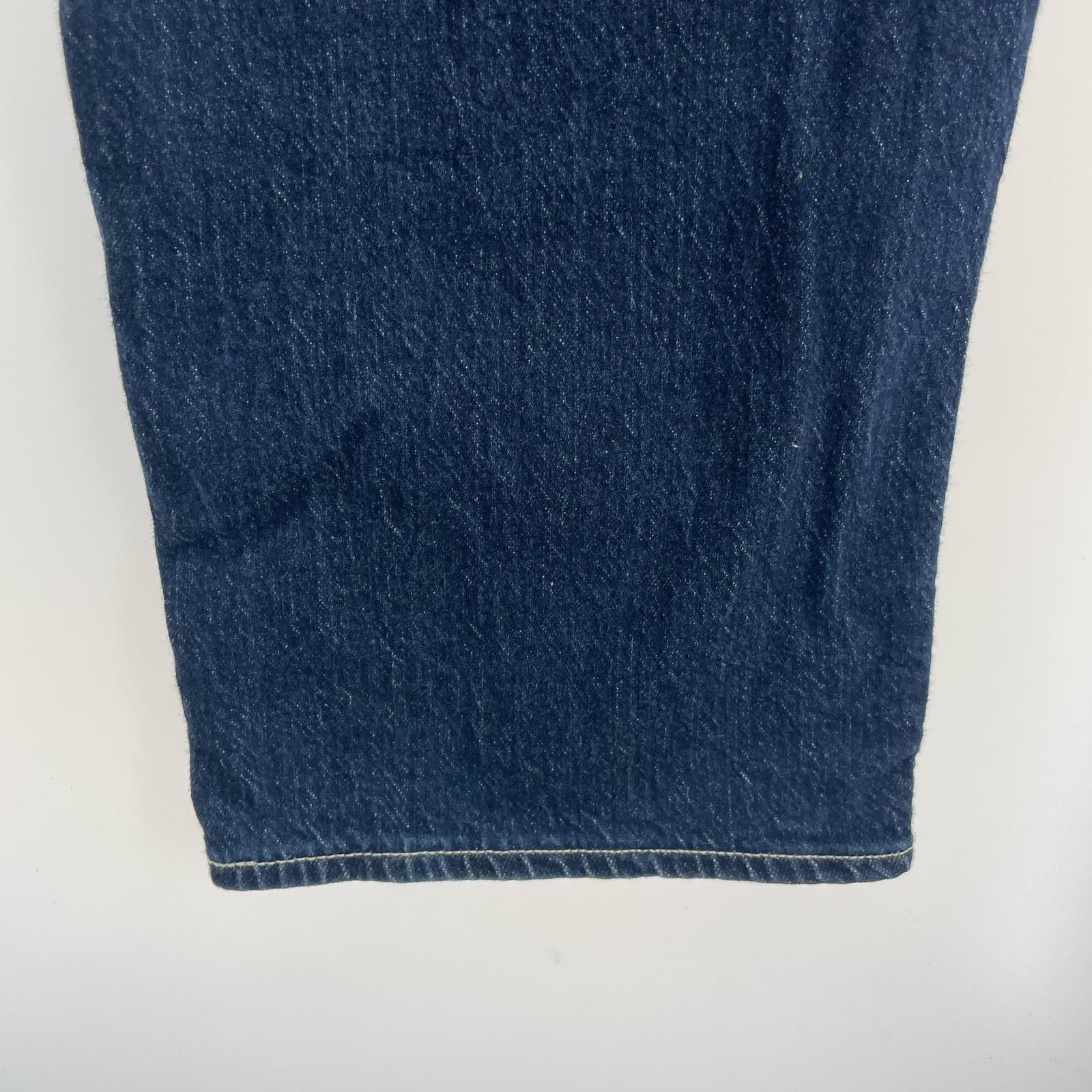 デニムパンツ LR PLEATED TROUSER DIAMOND SEA(30) 28 ネイビー