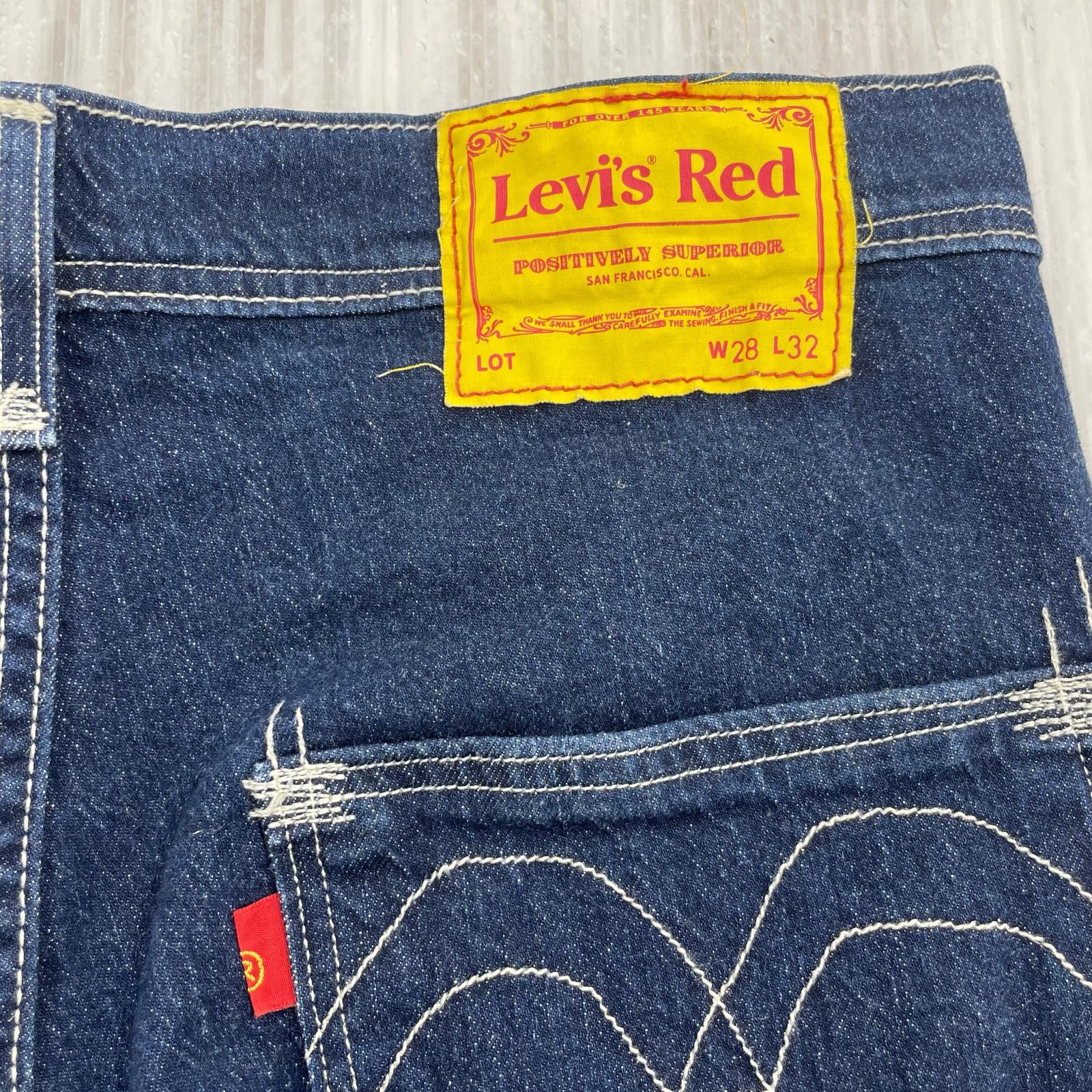 デニムパンツ LR PLEATED TROUSER DIAMOND SEA(30) 28 ネイビー