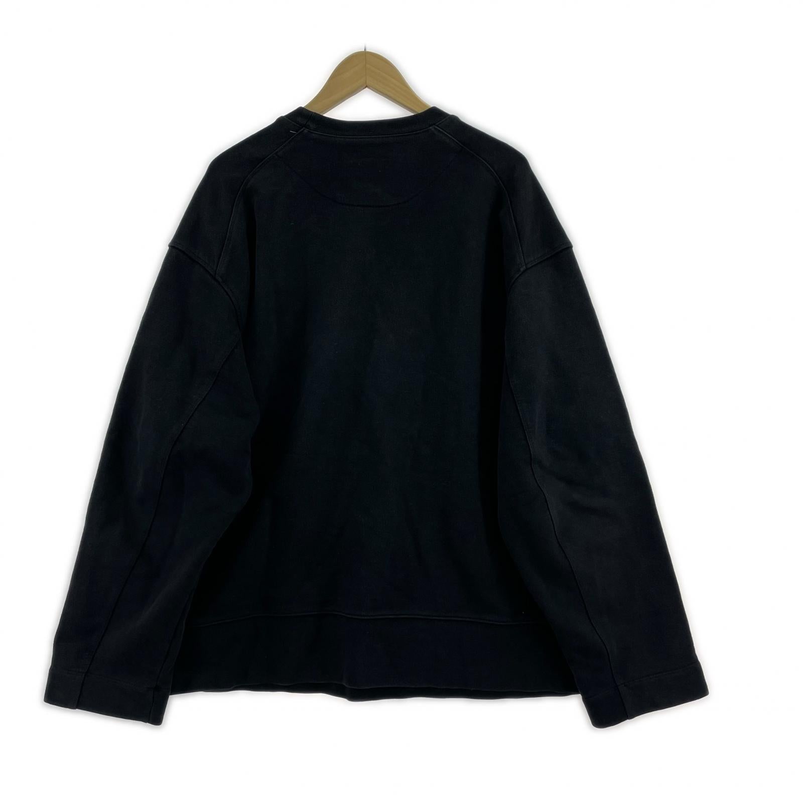 スウェット CLASSIC CHEST LOGOCREW SWEATSHIRT/FN3366 M ブラック