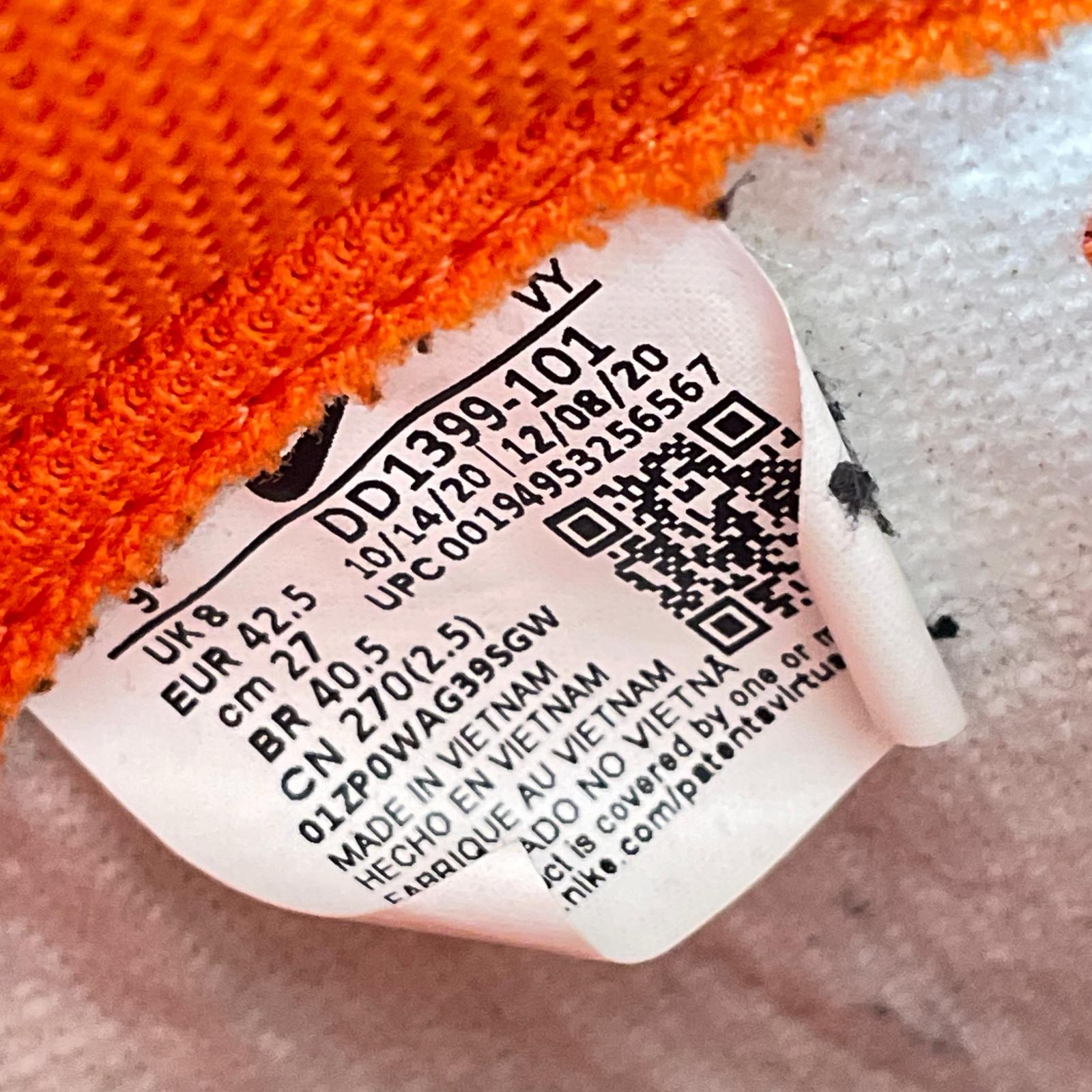スニーカー Dunk High Orange Blaze 27cm 27cm (US9 UK8 1/2 EU44)