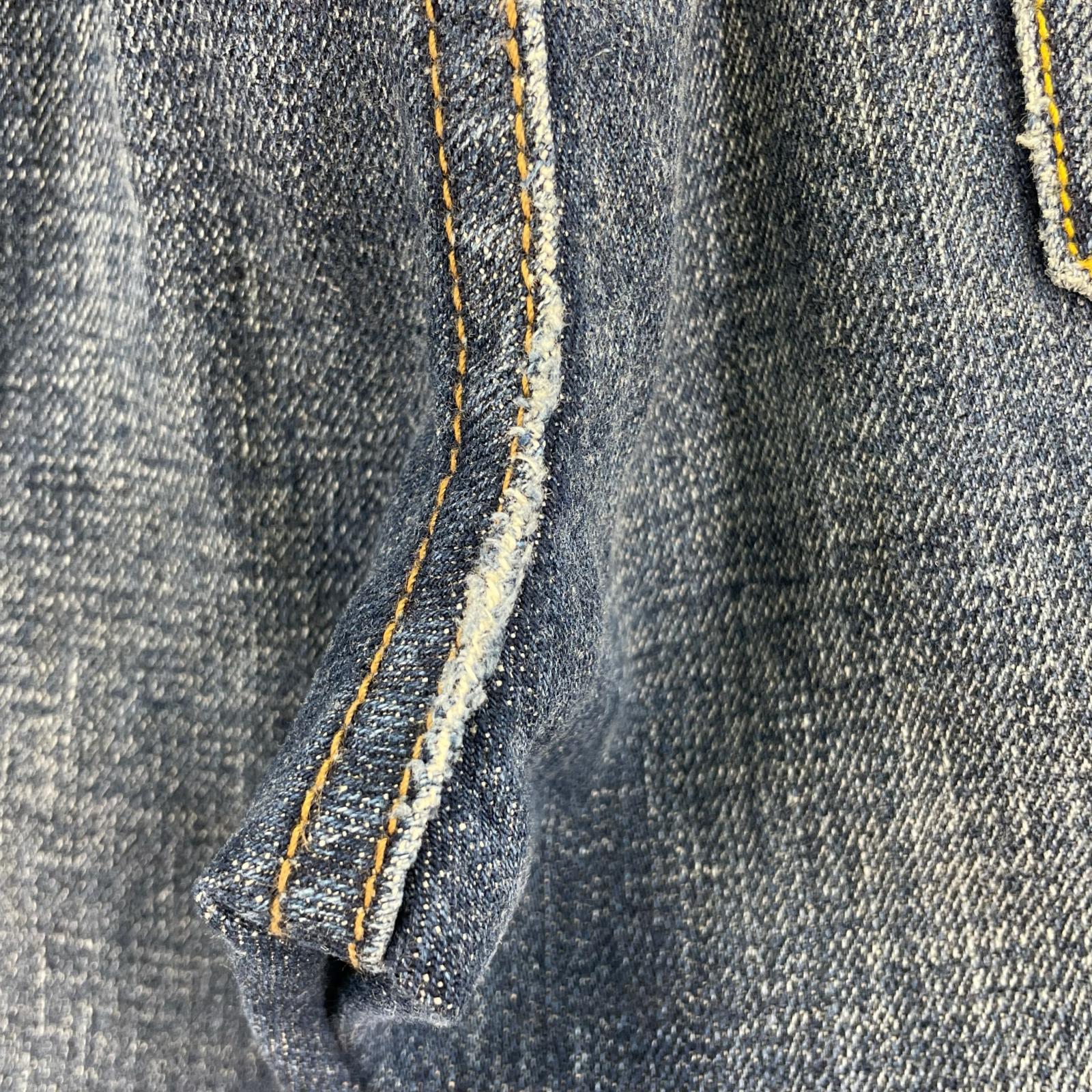 デニムパンツ NEO BOY期 ダメージ加工 スタッヅ size1