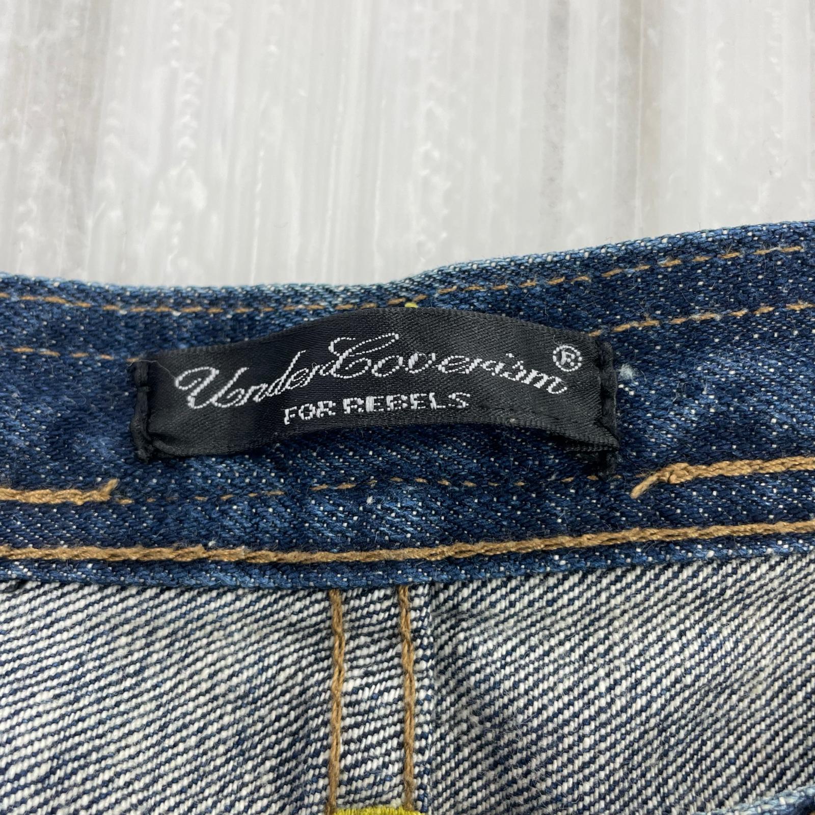 デニムパンツ NEO BOY期 ダメージ加工 スタッヅ size1