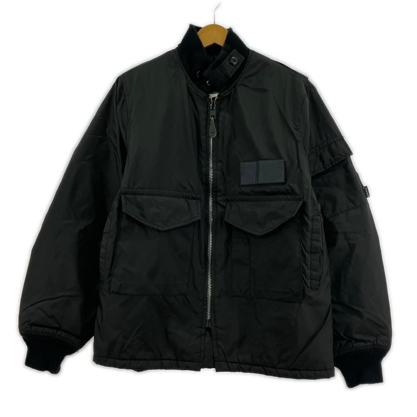 ジャケット SPIEWAK G-8 ゴンズジャケット 黒 ロング リブなし S ブラック