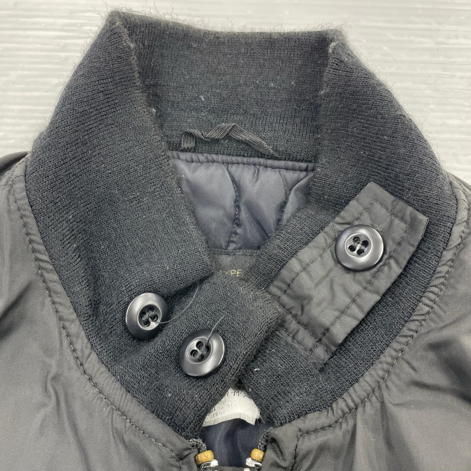 ジャケット SPIEWAK G-8 ゴンズジャケット 黒 ロング リブなし S ブラック