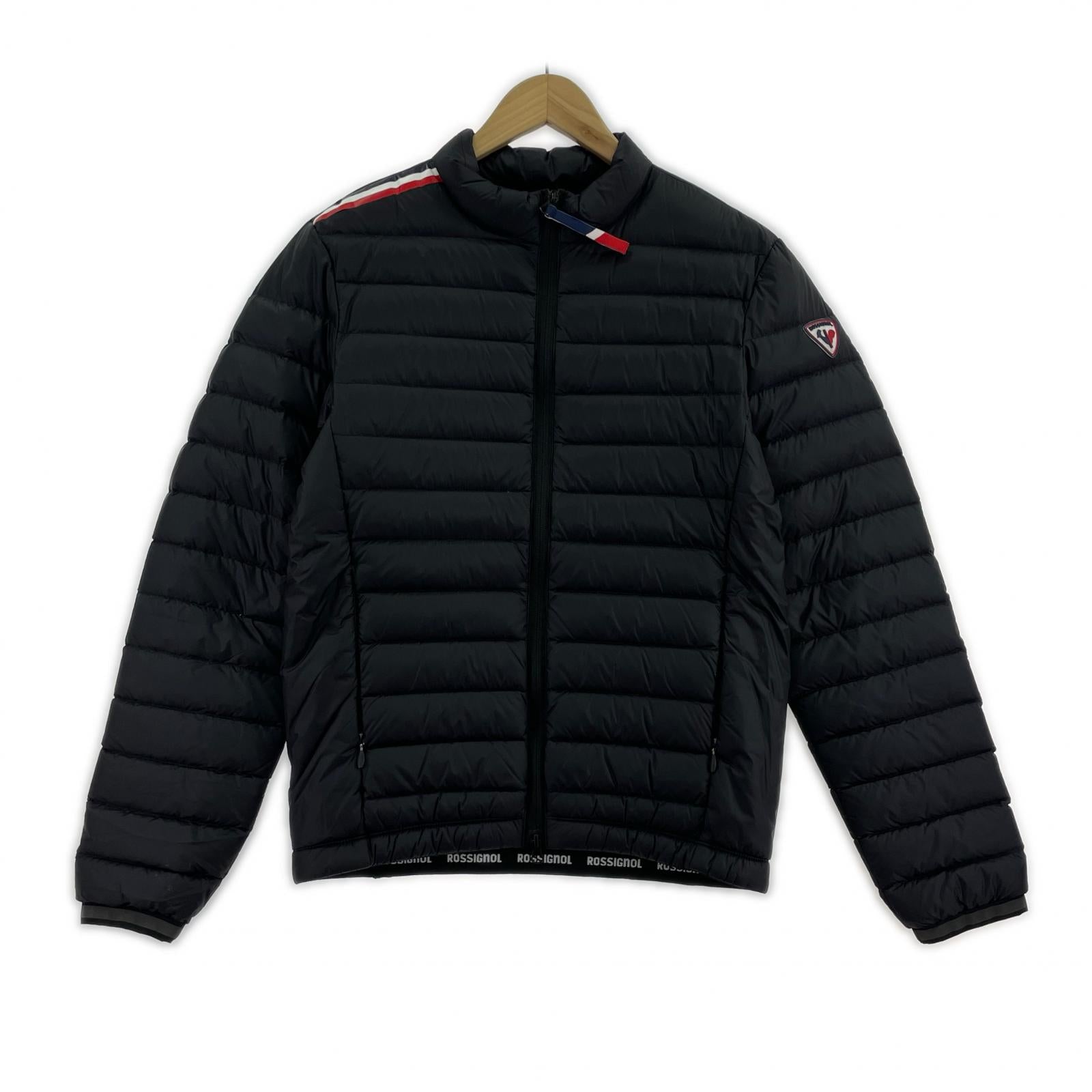 ダウンジャケット ROSSIGNOL APPAREL ライトダウンジャケット(S) L ブラック