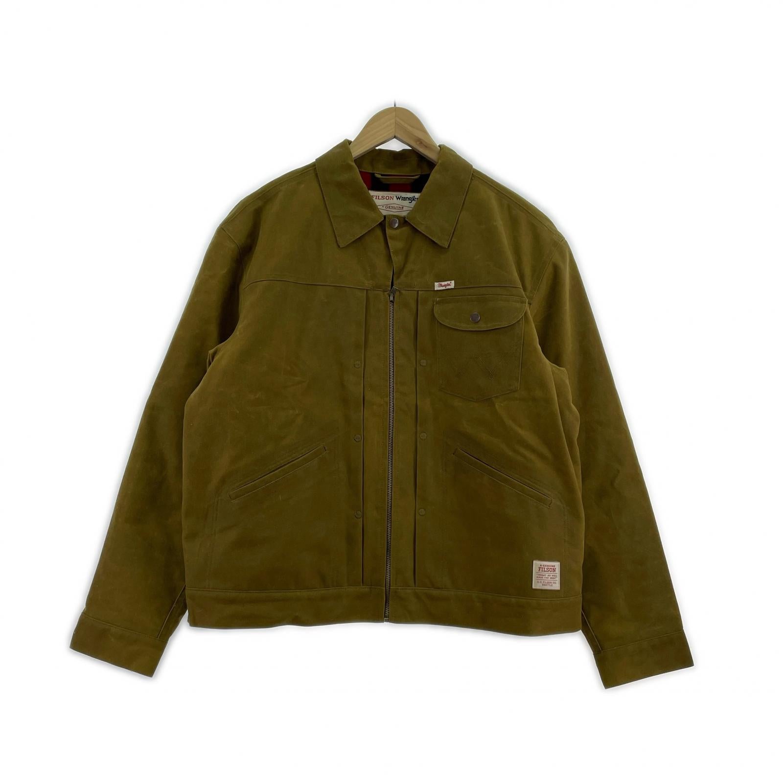 ジャケット ×Filson アドベンチャージャケット (L) 茶 L ブラウン