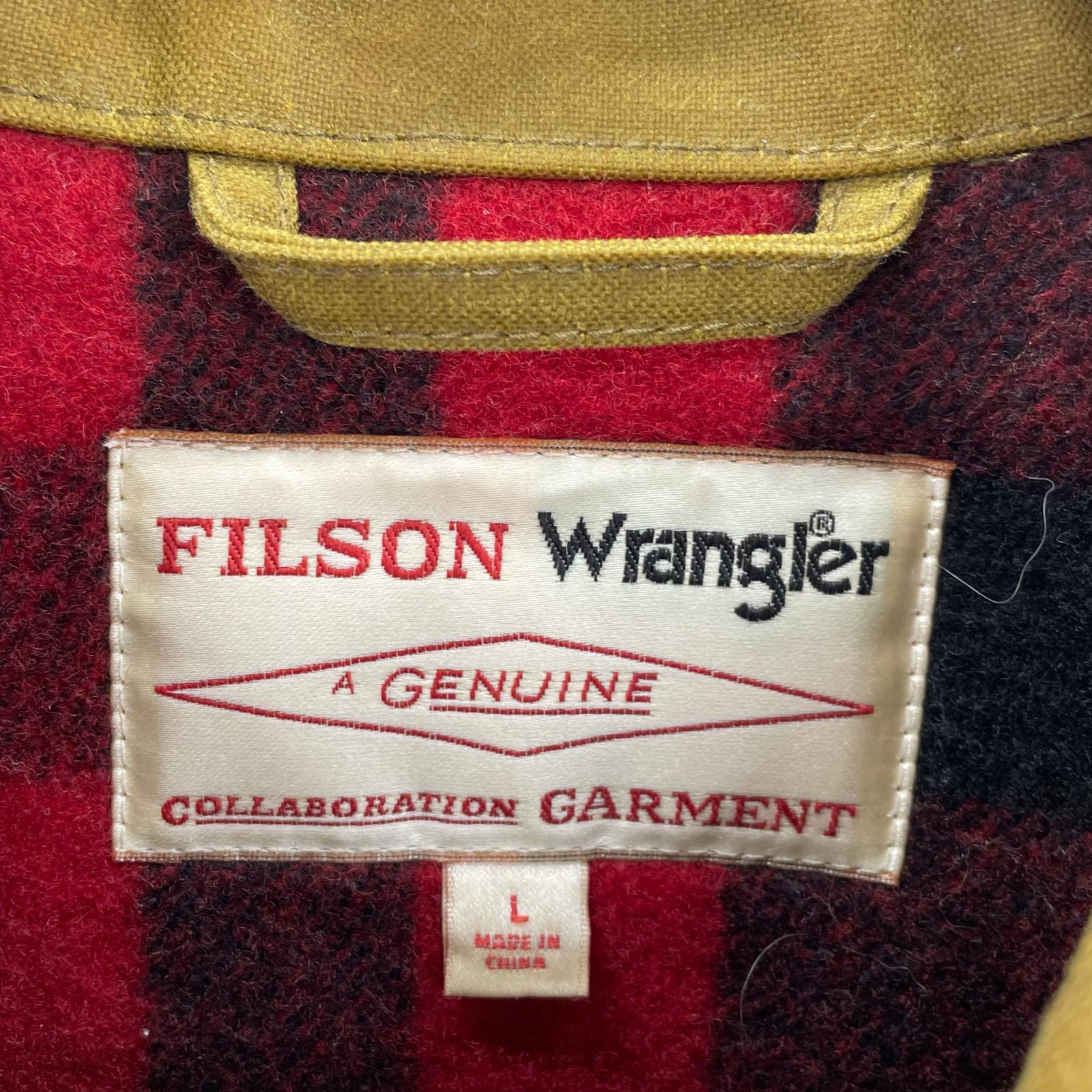 ジャケット ×Filson アドベンチャージャケット (L) 茶 L ブラウン