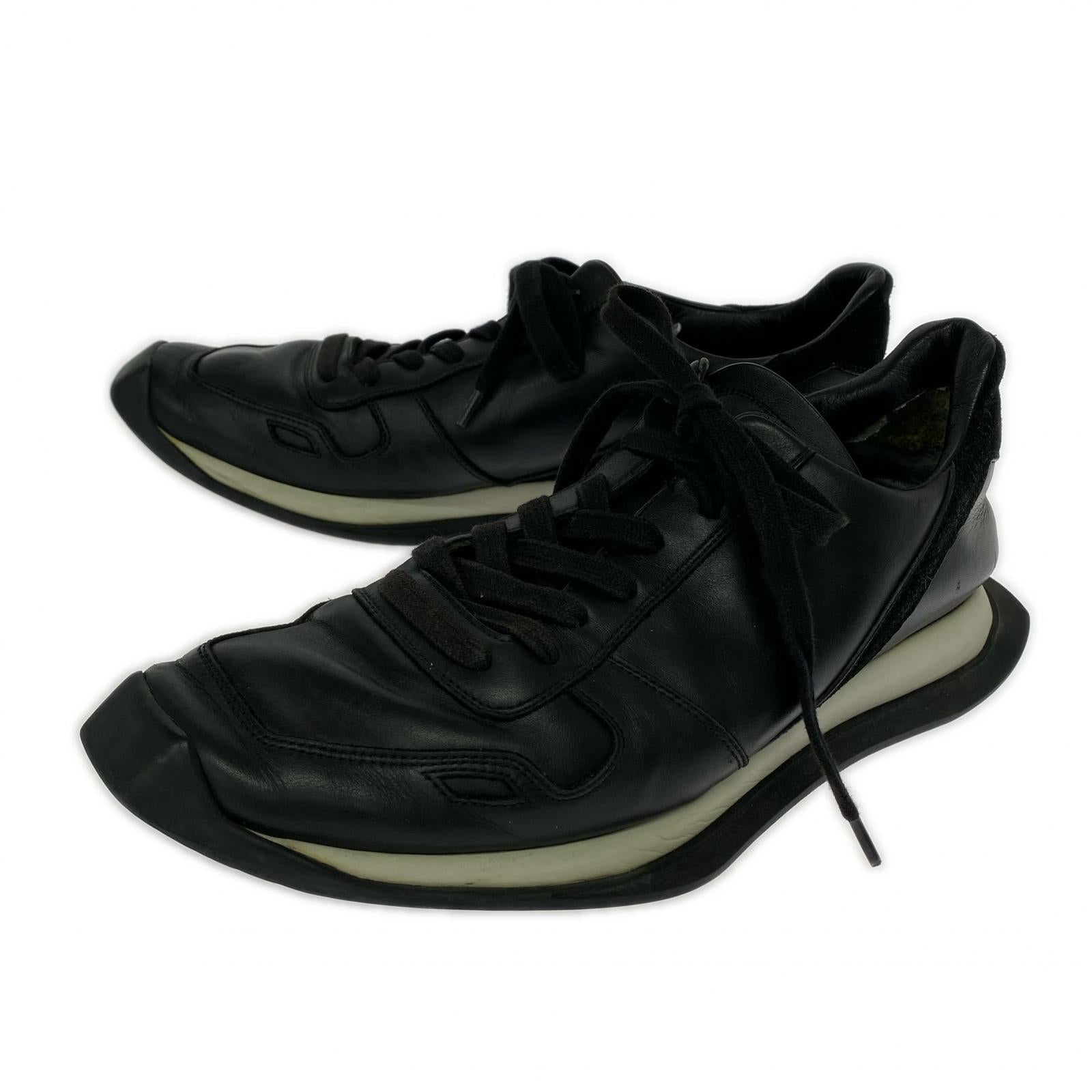 スニーカー Running Shoes Lace-Up 43 43 ブラック