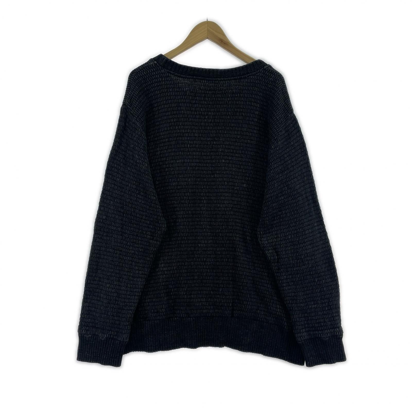 ニット BEATNIK KENDO KNIT CREWNECK/グレー系/XL