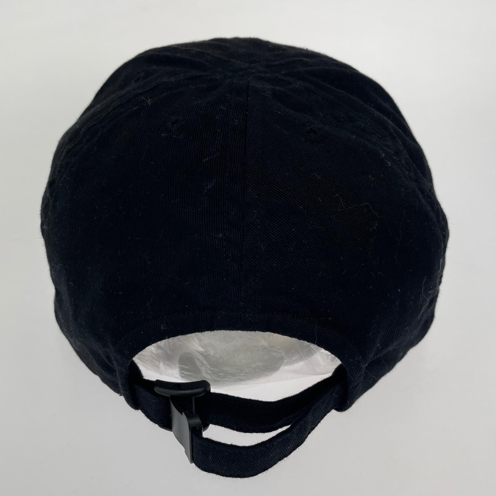 キャップ COMESANDGOES WHITE NAME CAP 6パネルキャップ ブラック ブラック