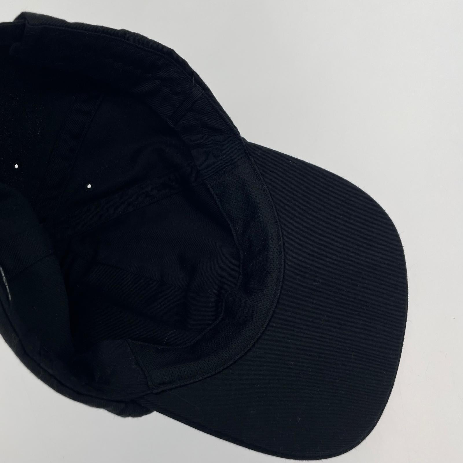 キャップ COMESANDGOES WHITE NAME CAP 6パネルキャップ ブラック ブラック