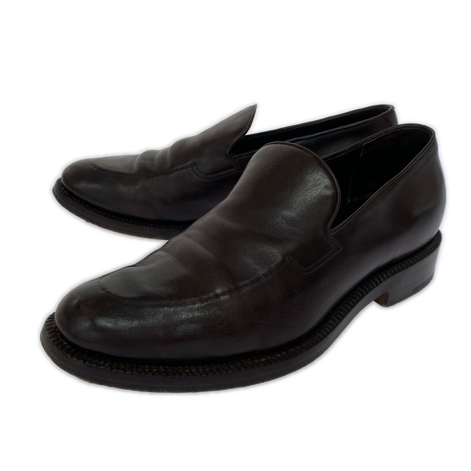 シューズ SILVANO LATTANZI Leather Loafers BRW ブラウン