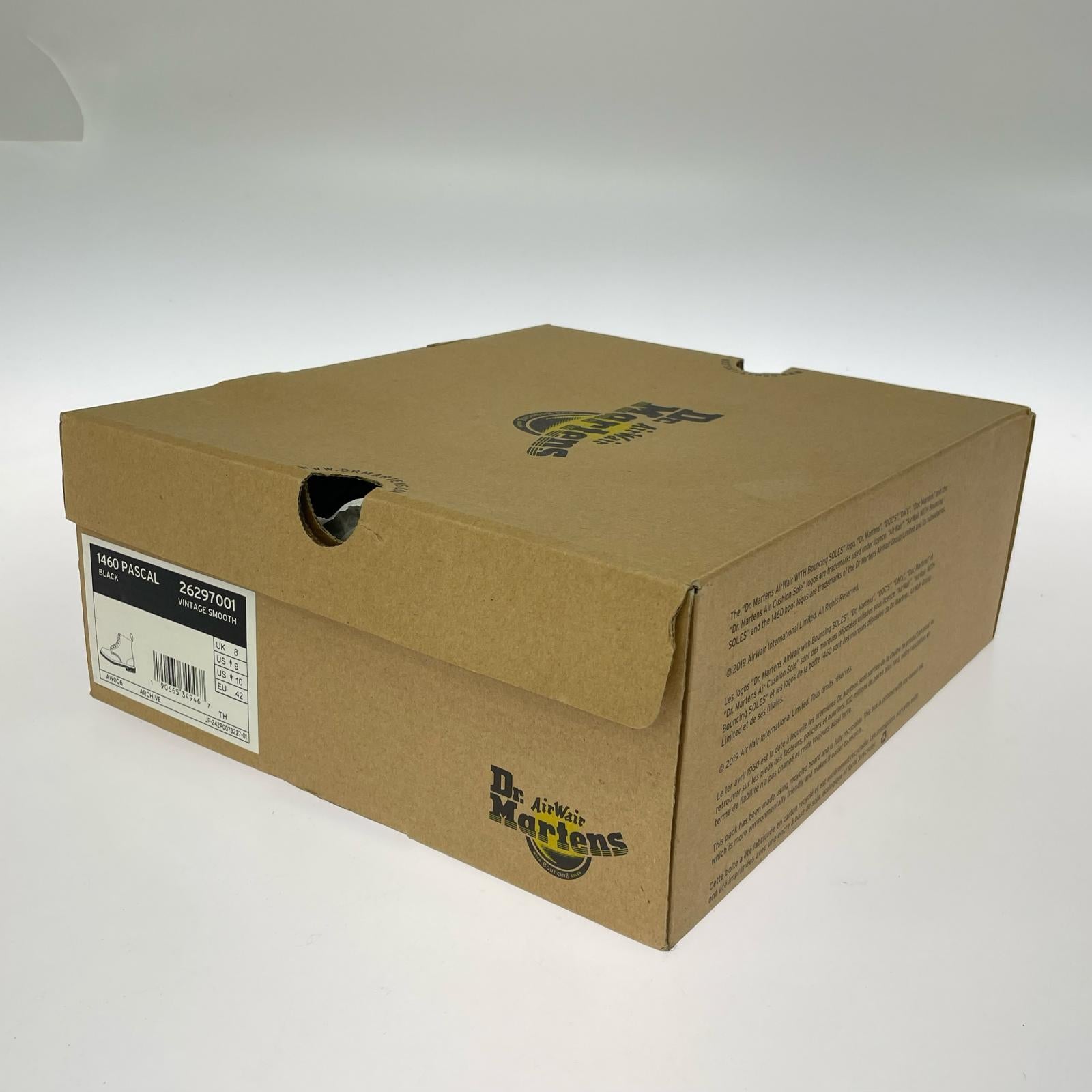 ブーツ 1460 PASCAL 8ホール(UK8) ブラック