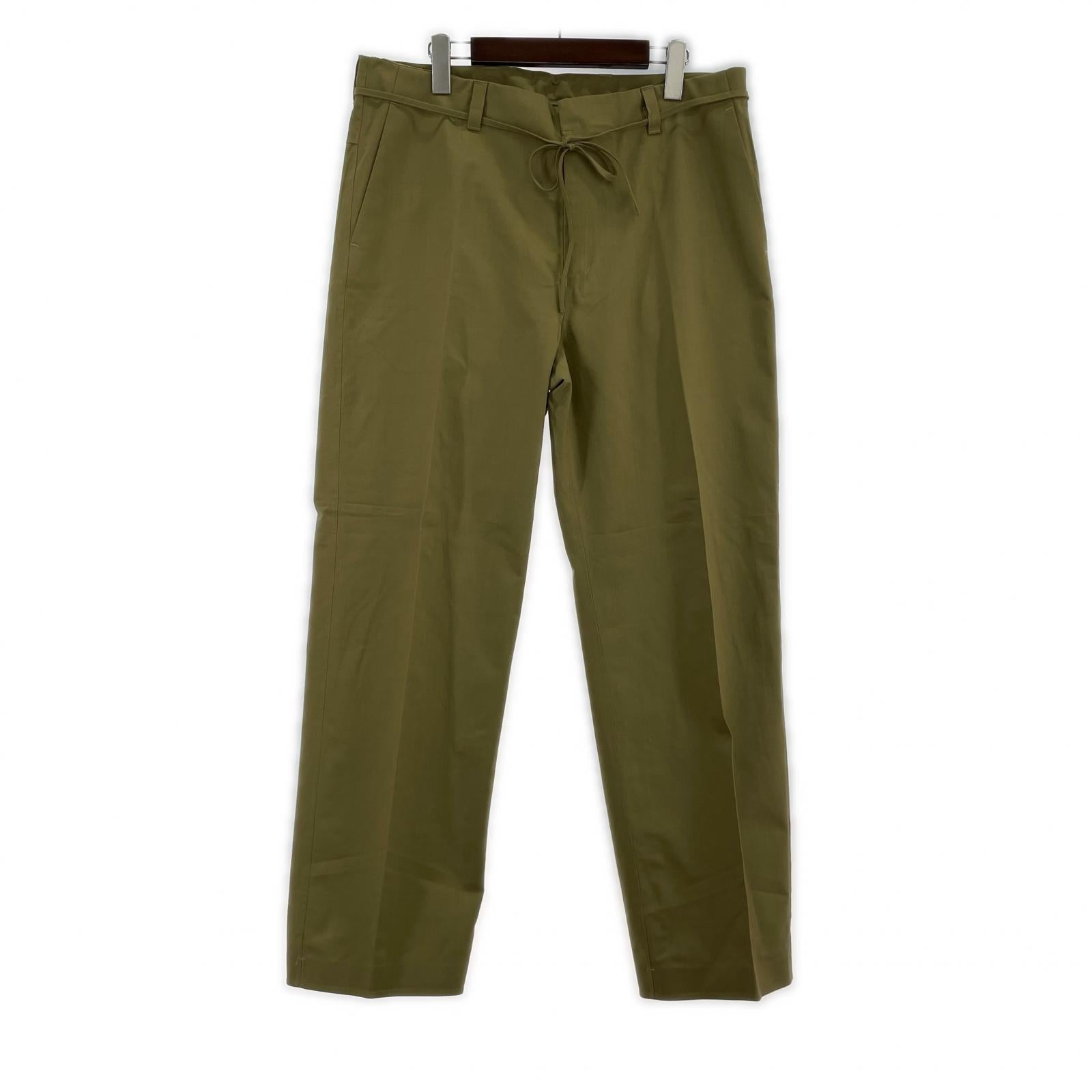 パンツ WIDE TAPERED PANTS L