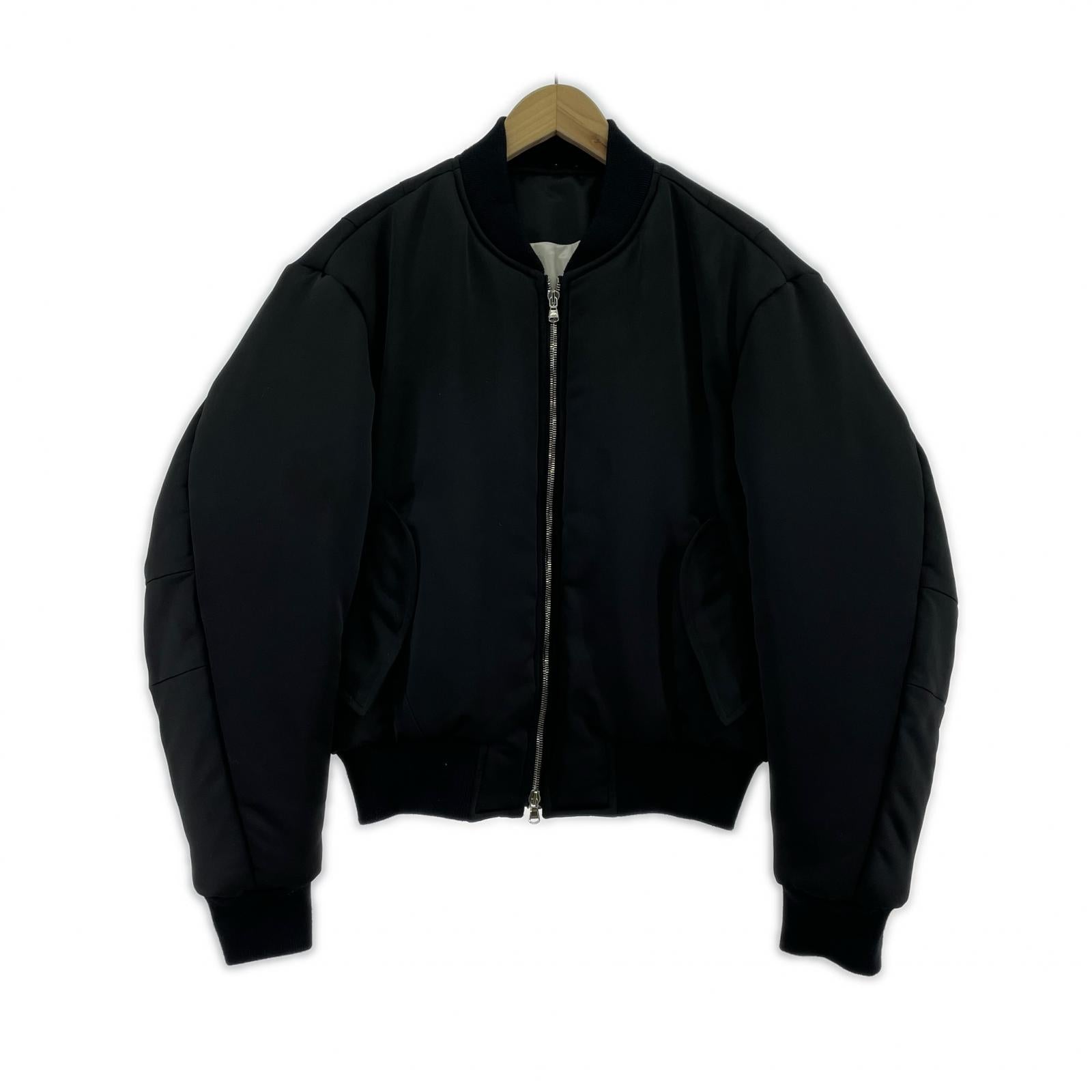 ブルゾン VUJADE MAX SATIN PILLOW BOMBER JACKET S ブラック