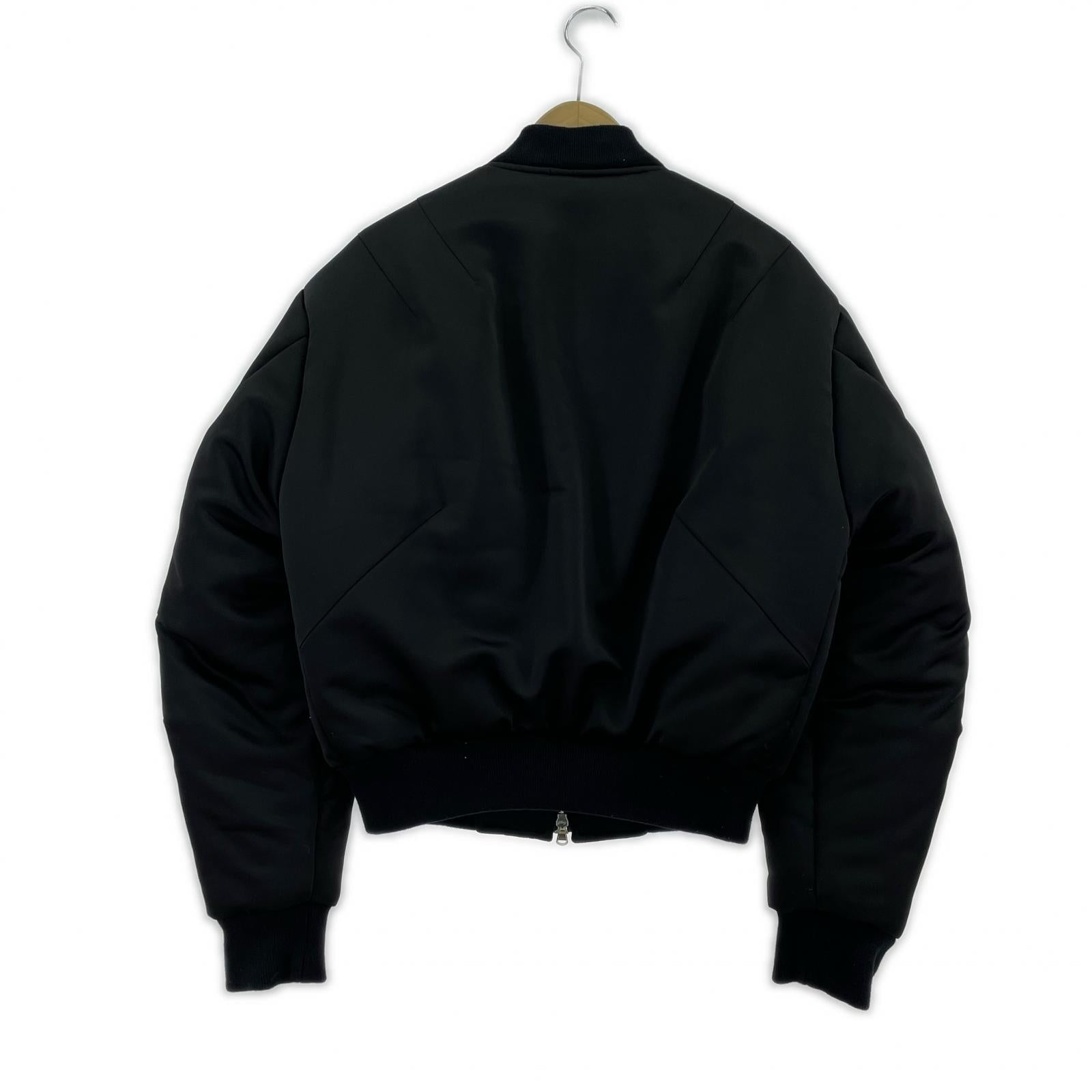 ブルゾン VUJADE MAX SATIN PILLOW BOMBER JACKET S ブラック