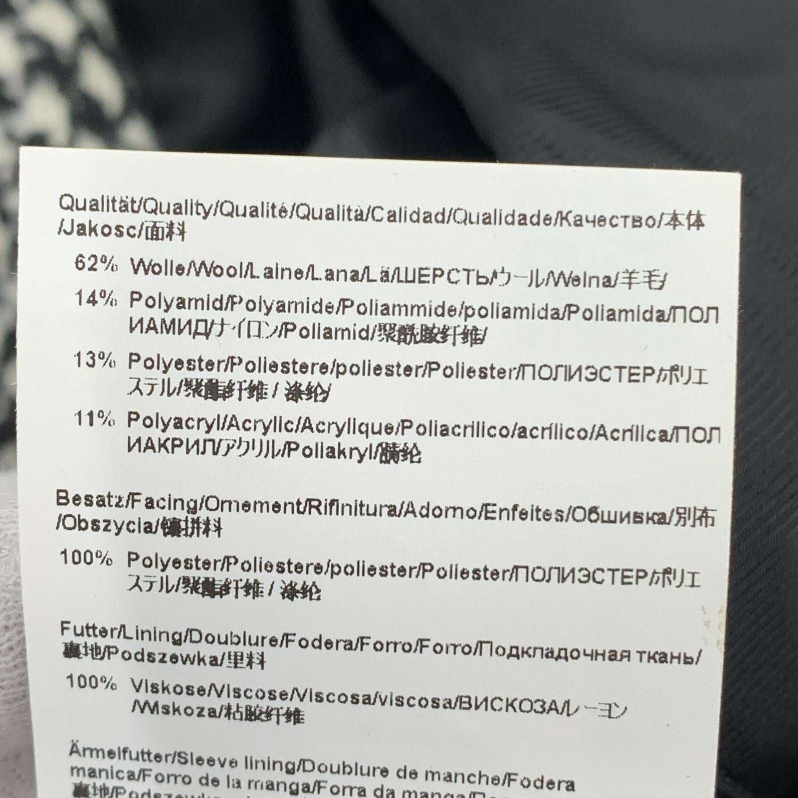 ジャケット 千鳥柄 チェスターコート