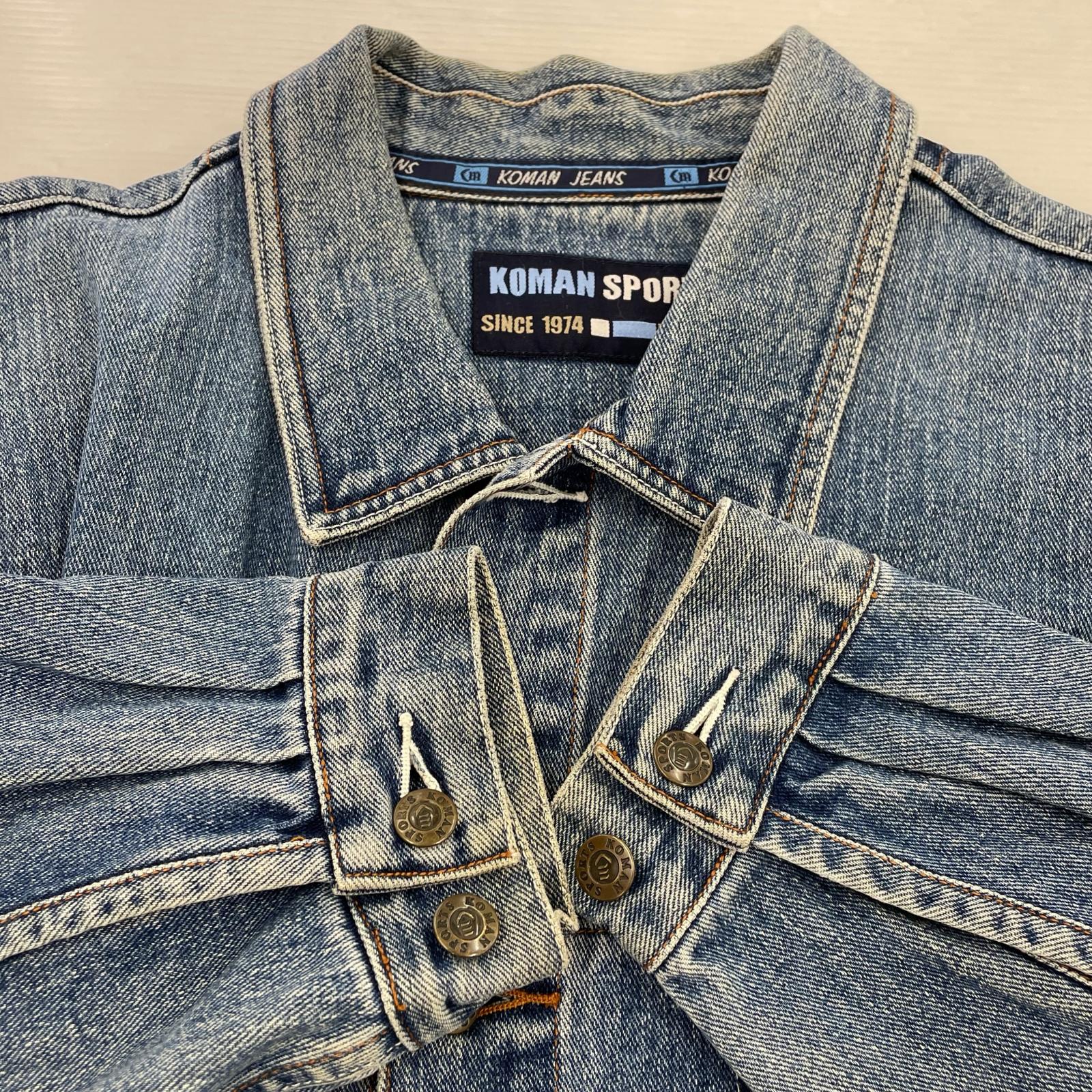 デニムジャケット KOMAN JEANS DENIM JACKET XL IND