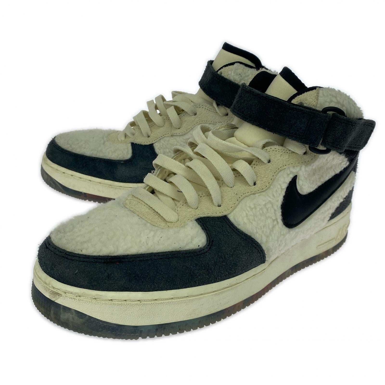 スニーカー AIR FORCE 1 MID 07 PREMIUM 上野パンダ 28cm 28cm (US10 UK9 1/2 EU46) ホワイト