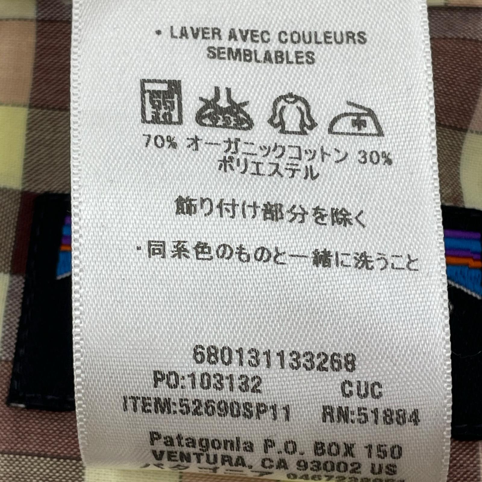 半袖シャツ チェックシャツ XS マルチカラー