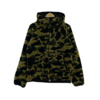 ジャケット zip hoodie 1st camo green/リバーシブル/S S
