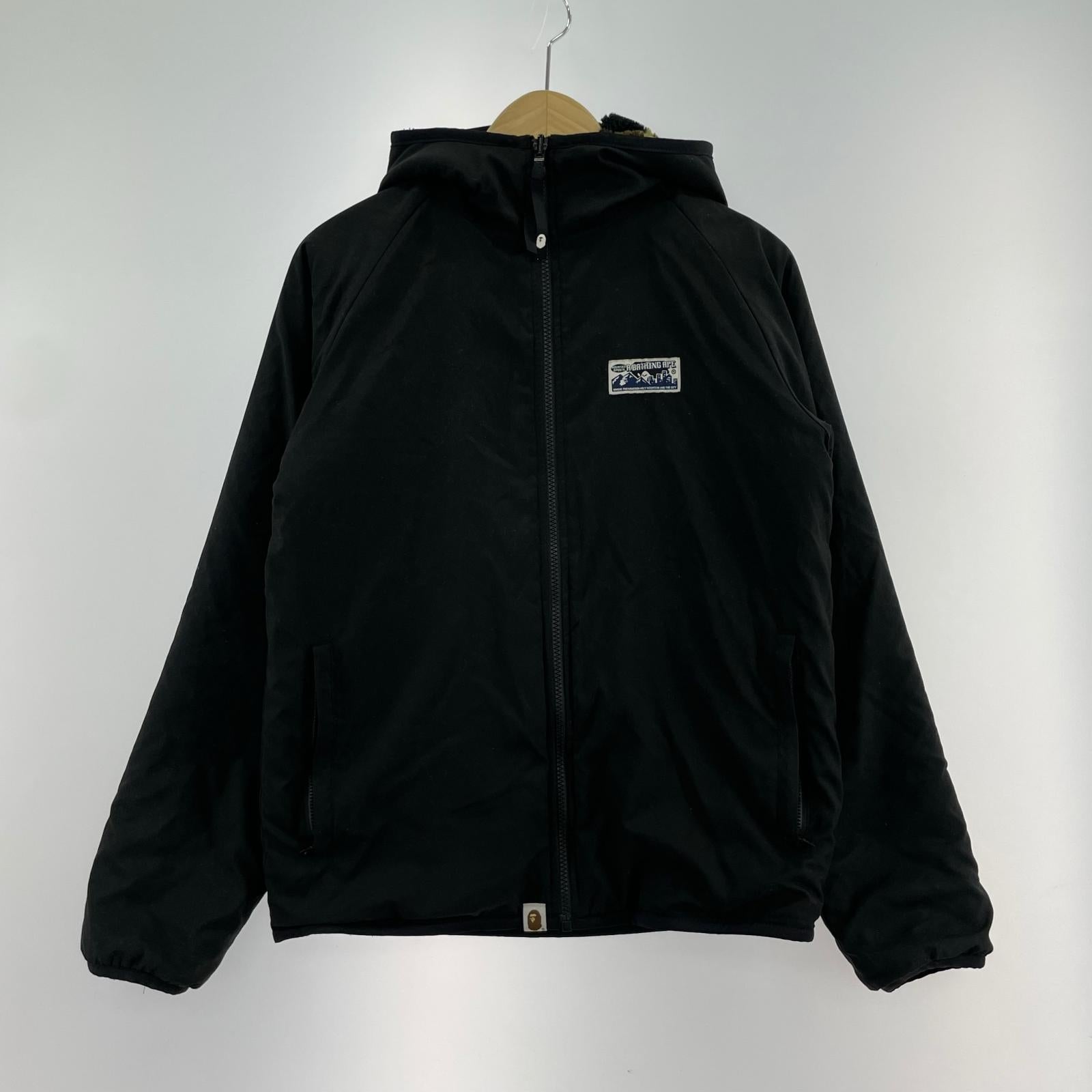 ジャケット zip hoodie 1st camo green/リバーシブル/S S
