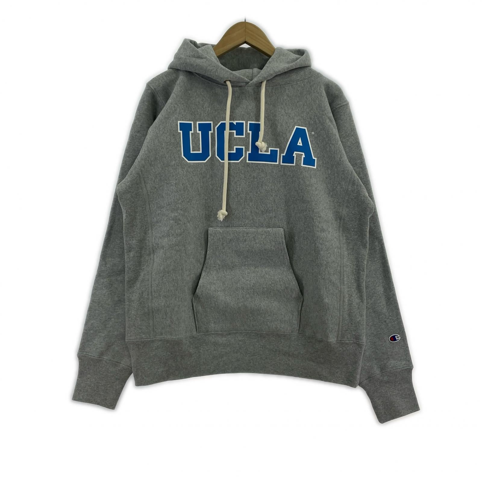 パーカー ×UCLA REVERSE WEAVE フーデッドスウェットシャツ グレー L グレー