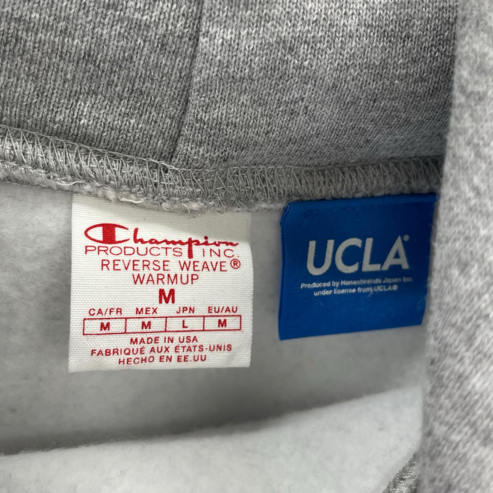 パーカー ×UCLA REVERSE WEAVE フーデッドスウェットシャツ グレー L グレー
