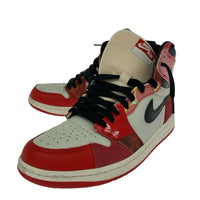 スニーカー × SPIDERMAN/AIR JORDAN 1/27.5 27cm (US9 UK8 1/2 EU44) レッド