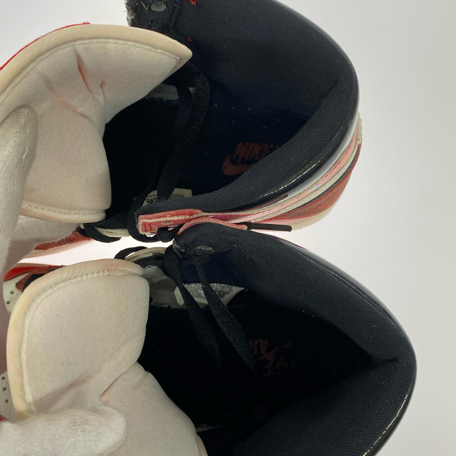スニーカー × SPIDERMAN/AIR JORDAN 1/27.5 27cm (US9 UK8 1/2 EU44) レッド